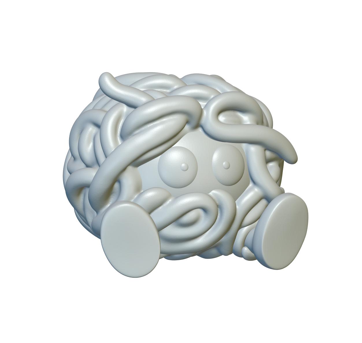 Pokemon Tangela #114 - Optimized for 3D Printing 3d model