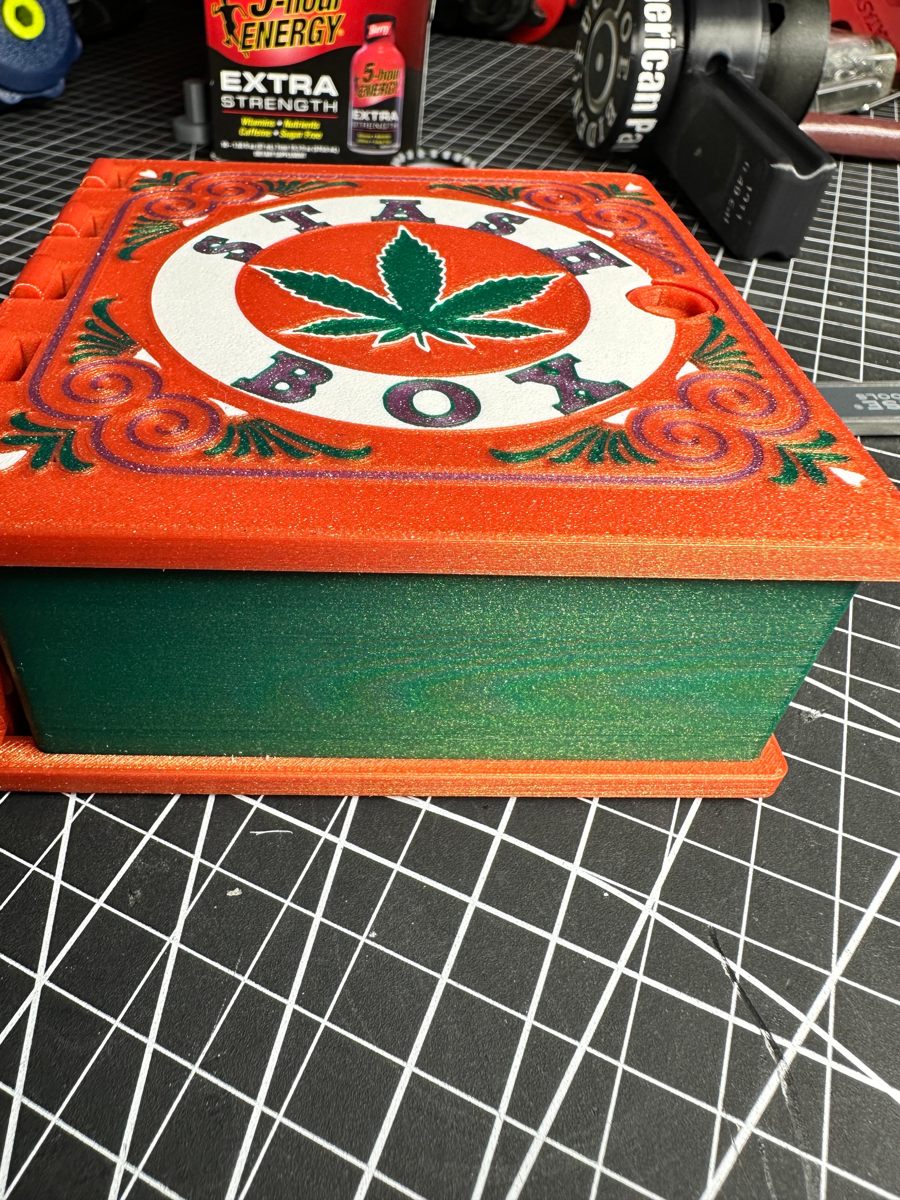 Marijuana Stash Box  3d model