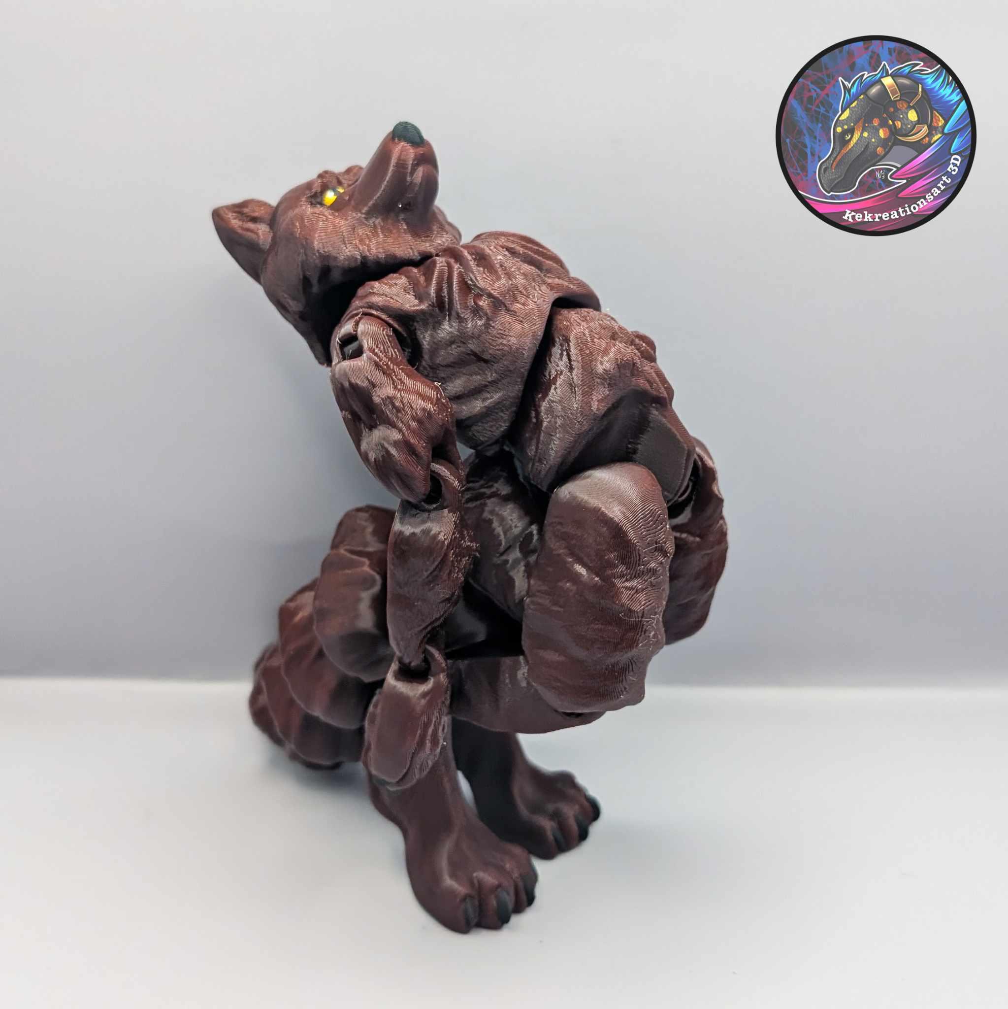 Flexi Werewolf Doll 3d model