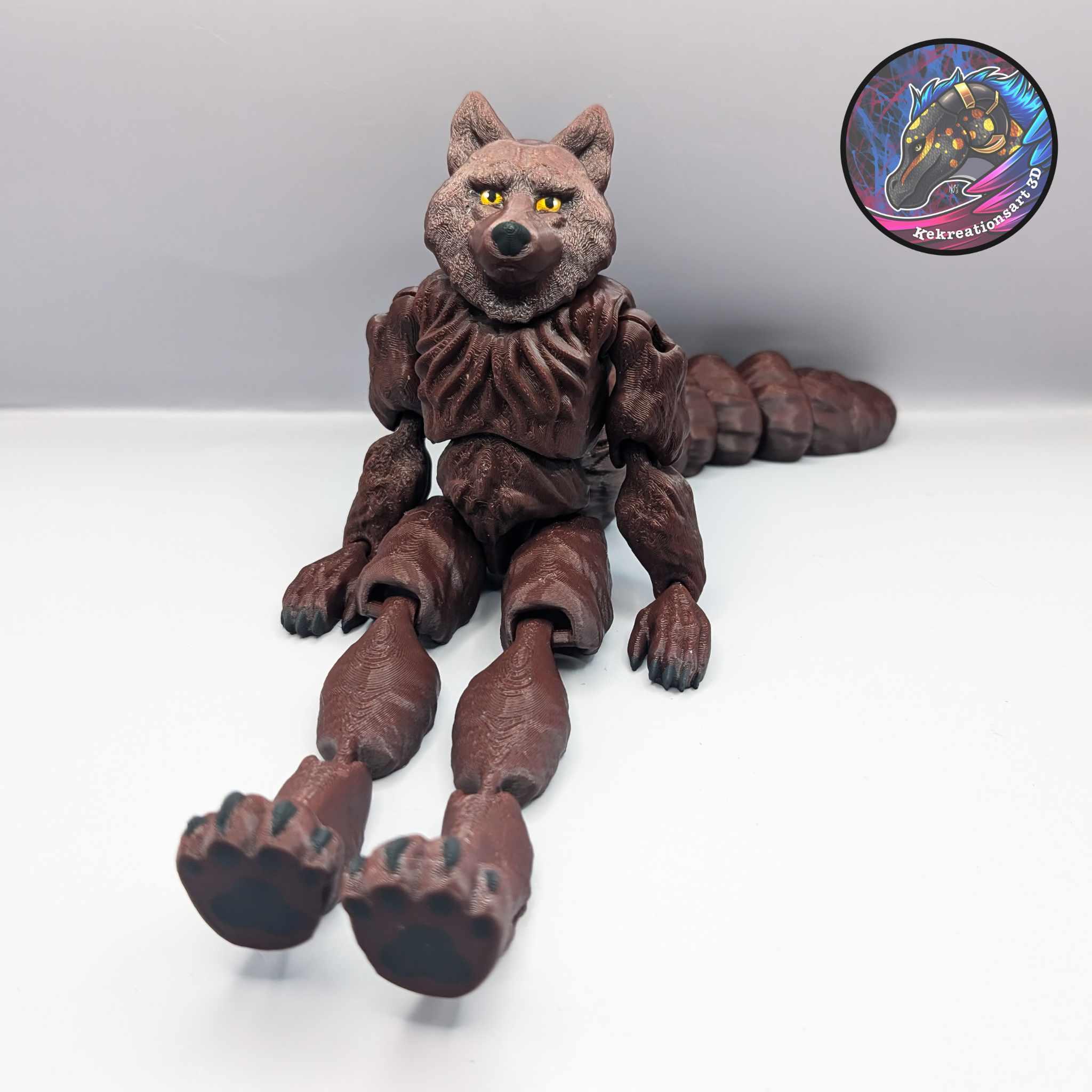 Flexi Werewolf Doll 3d model