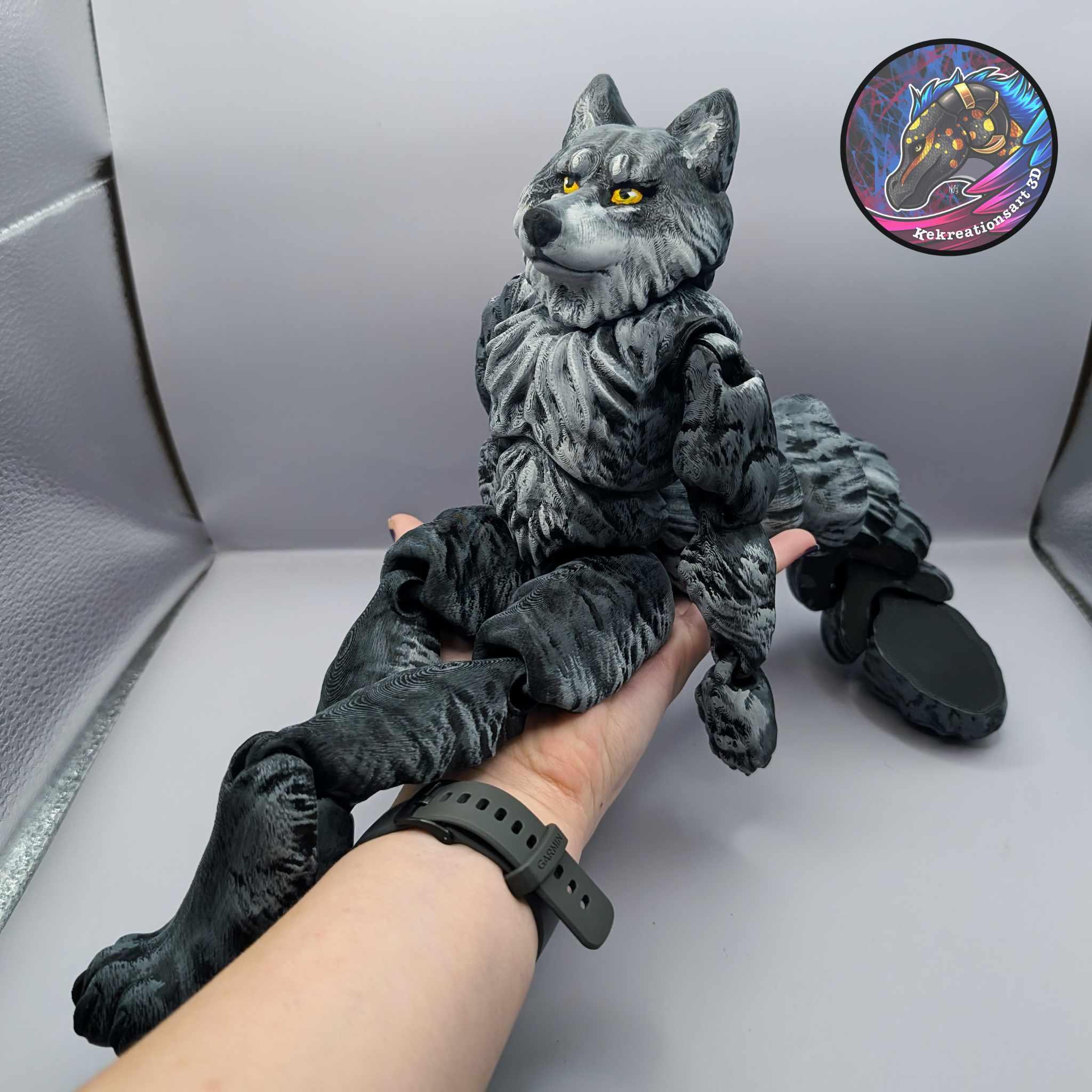 Flexi Werewolf Doll 3d model