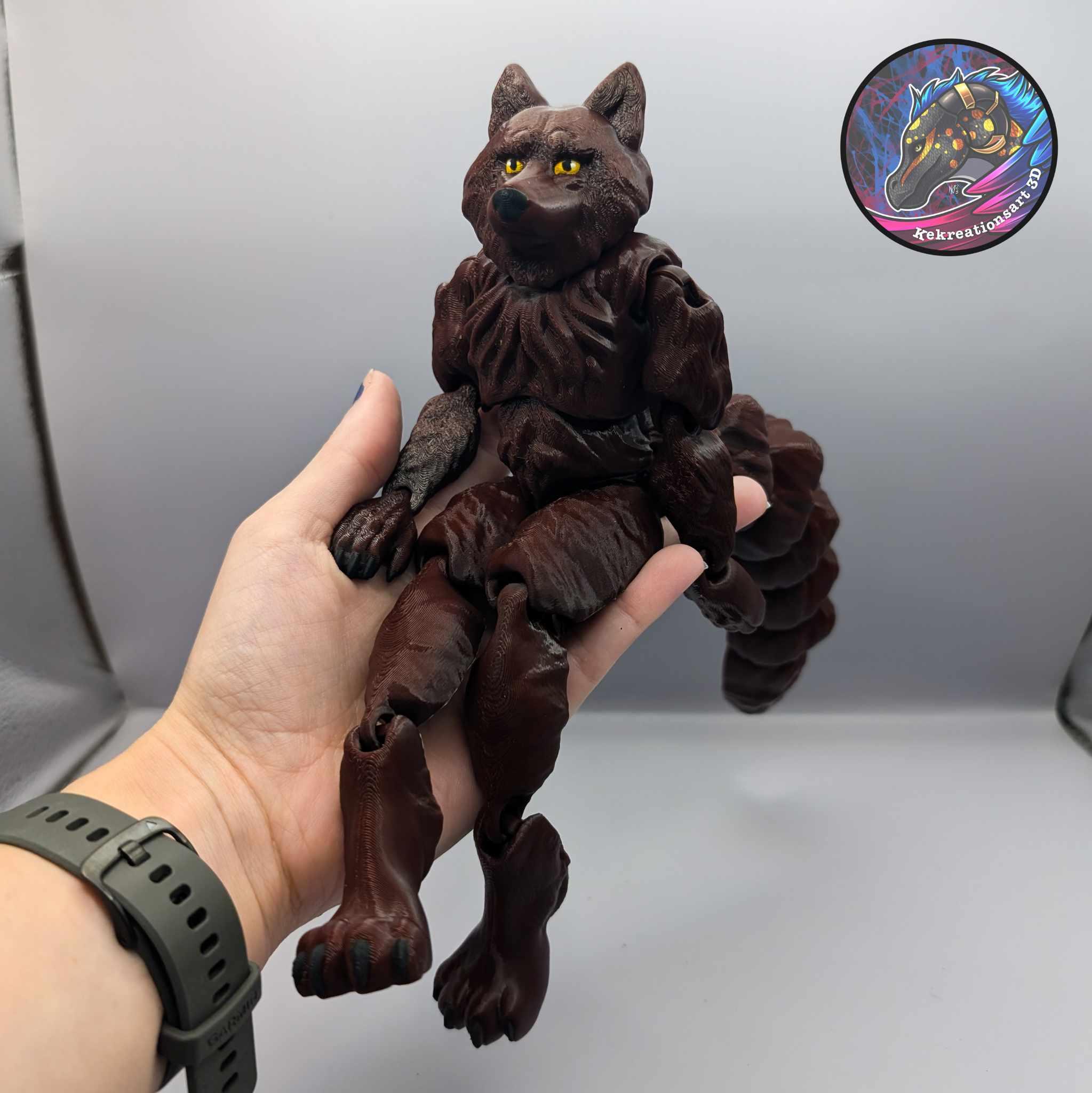 Flexi Werewolf Doll 3d model