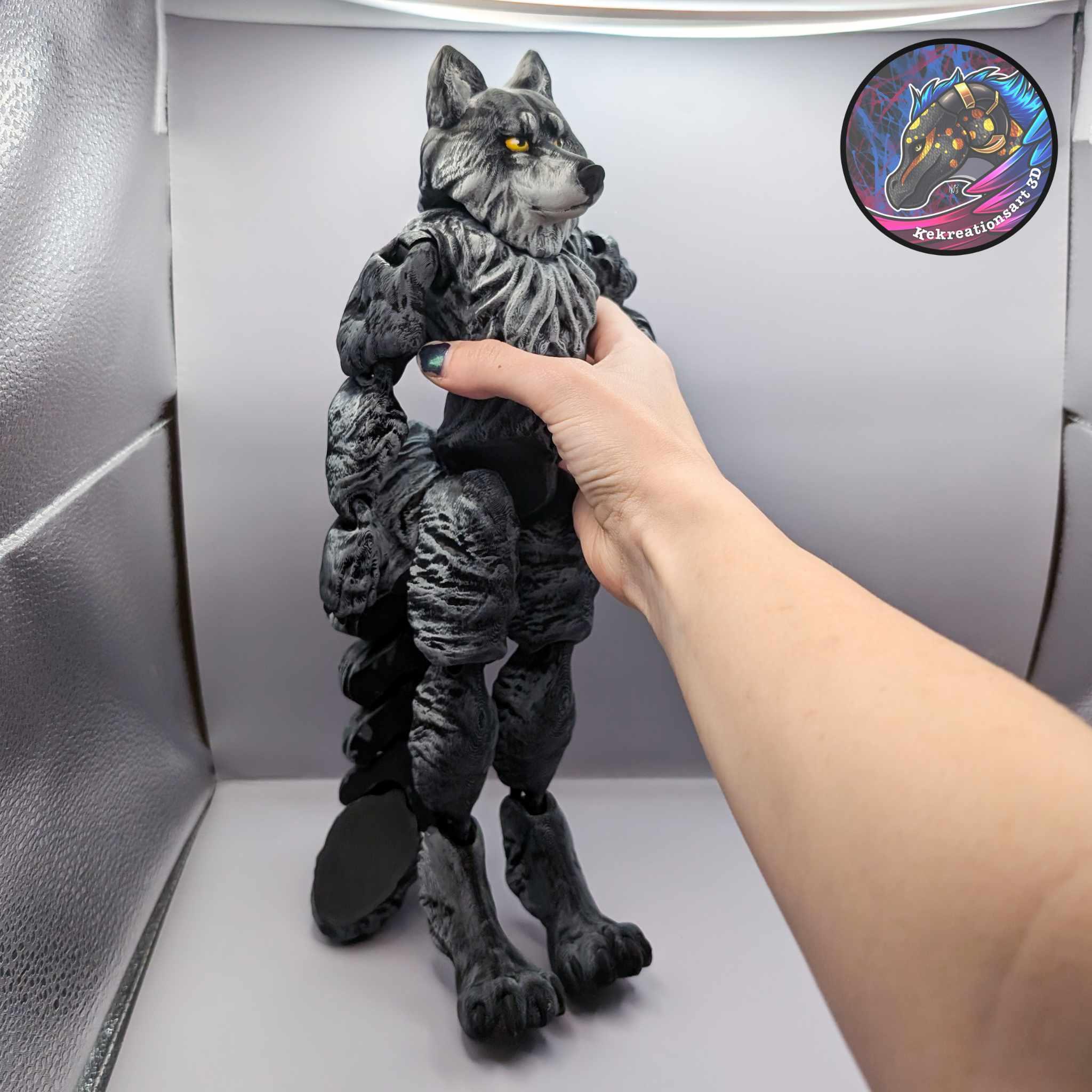 Flexi Werewolf Doll 3d model