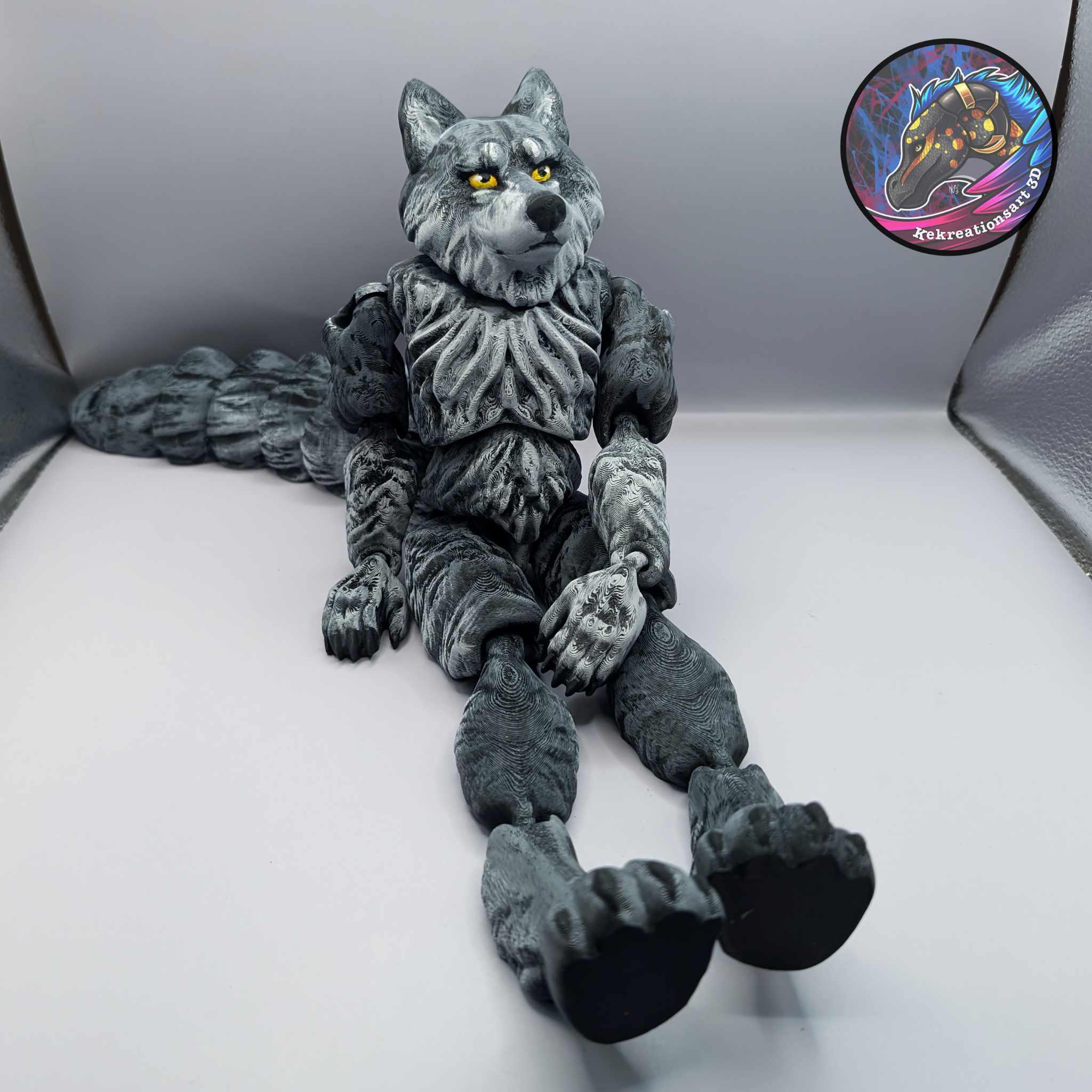 Flexi Werewolf Doll 3d model