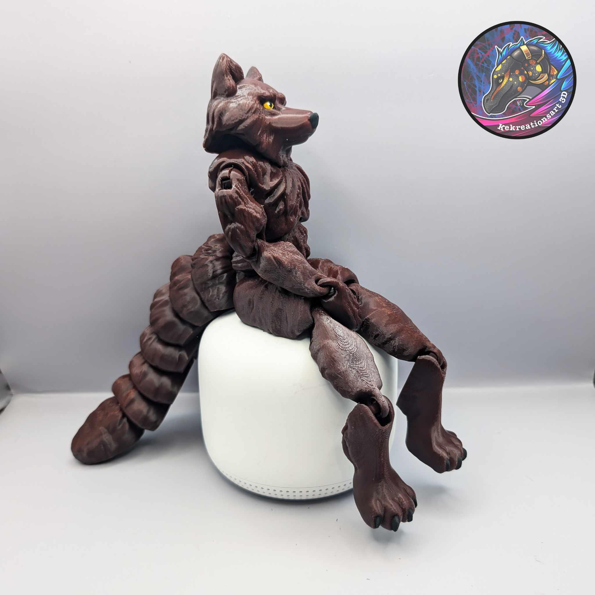 Flexi Werewolf Doll 3d model