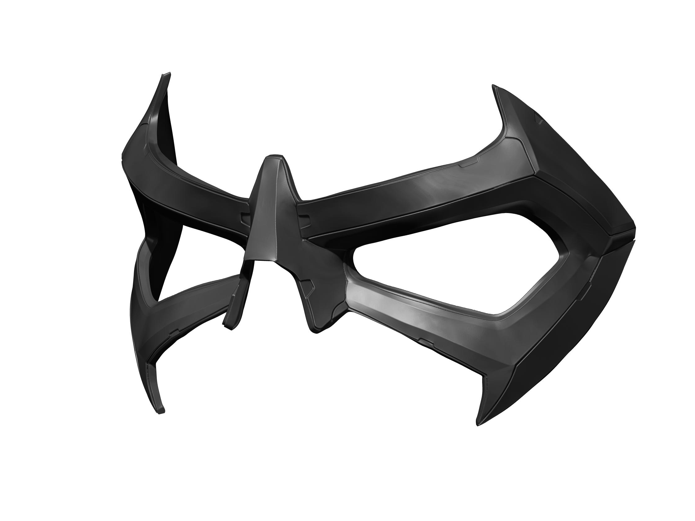 Night wing robin Mask 3d model