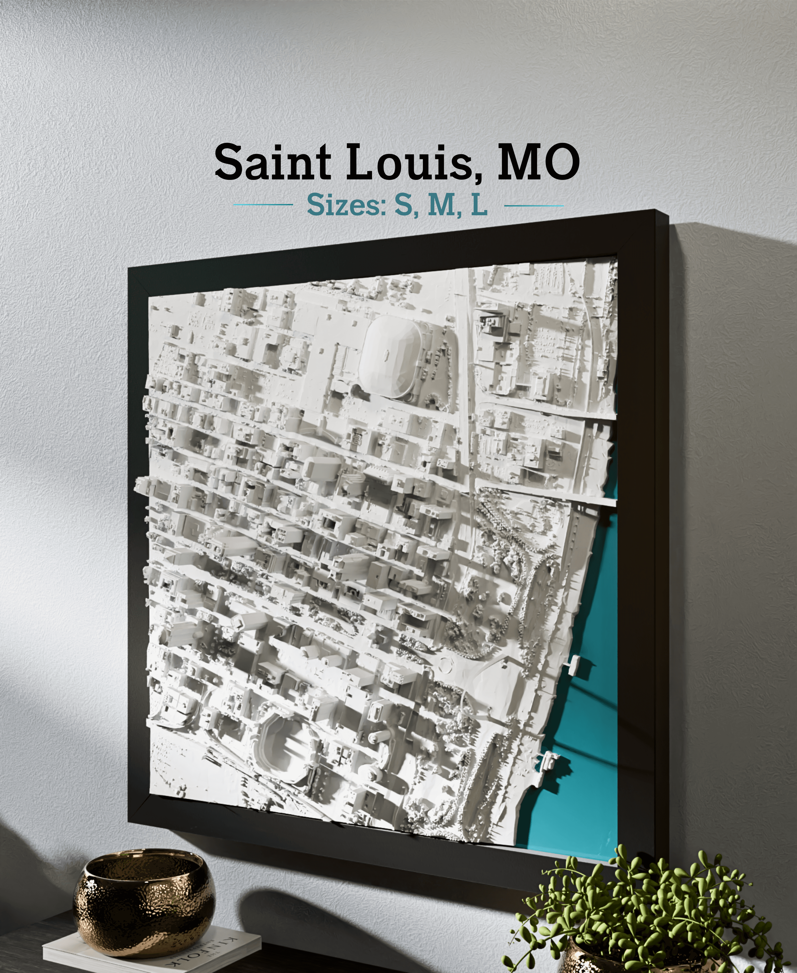 Saint Louis, MO - Small 3d model