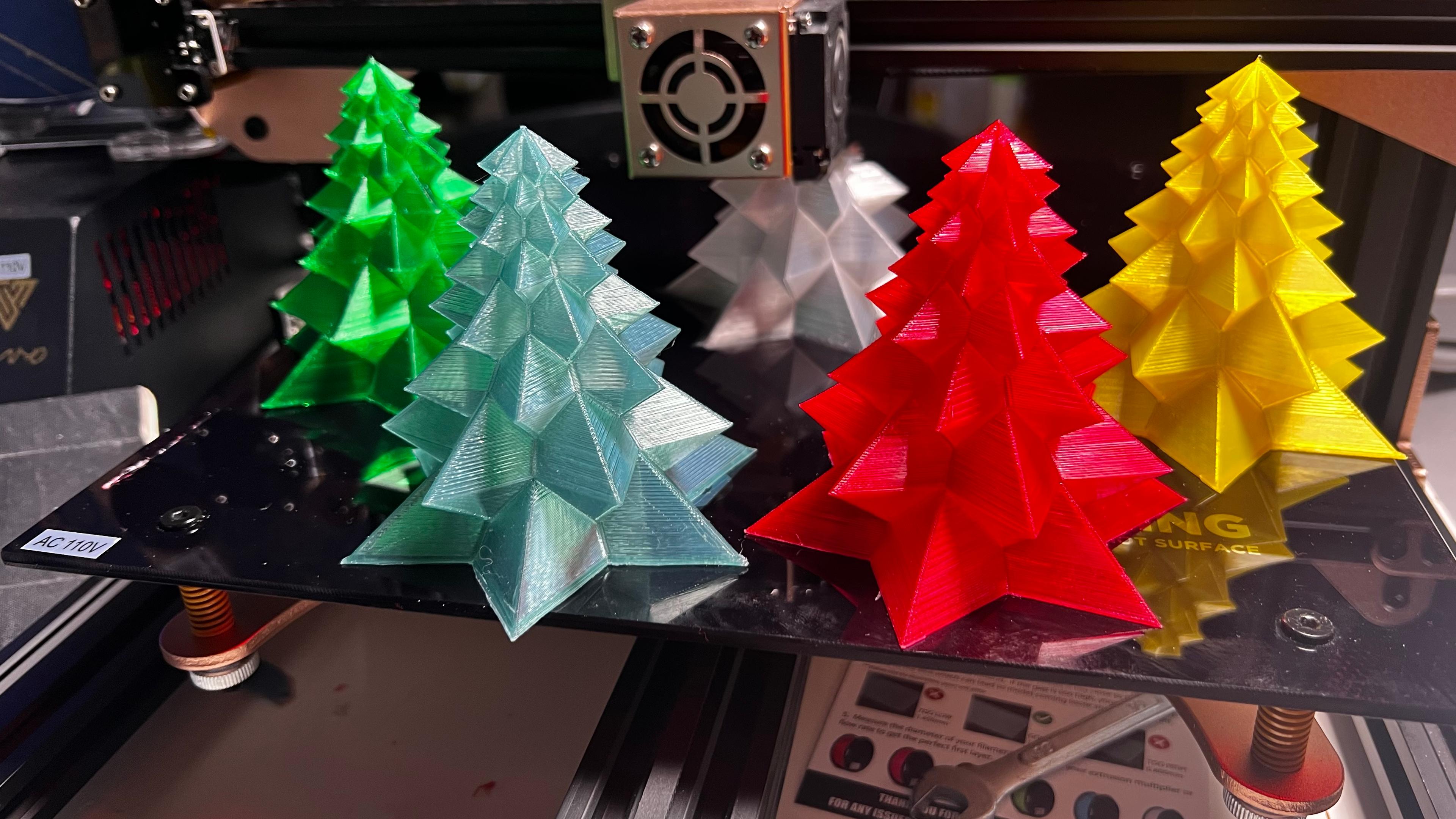 Christmas Tree Tea Light  3d model