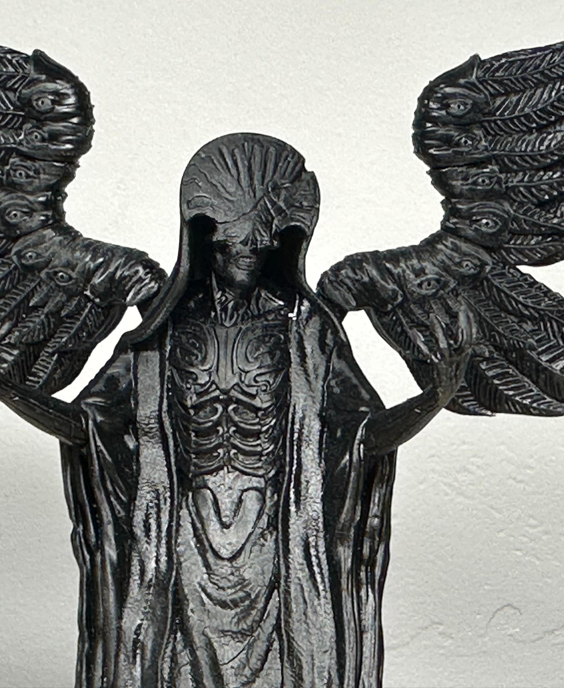 Angel of Death Figure (Pre-Supported) - Printer: Anycubic Photon Mono X 6Ks 
Resin: ABS-Like Resin Pro 2 (black) - 3d model