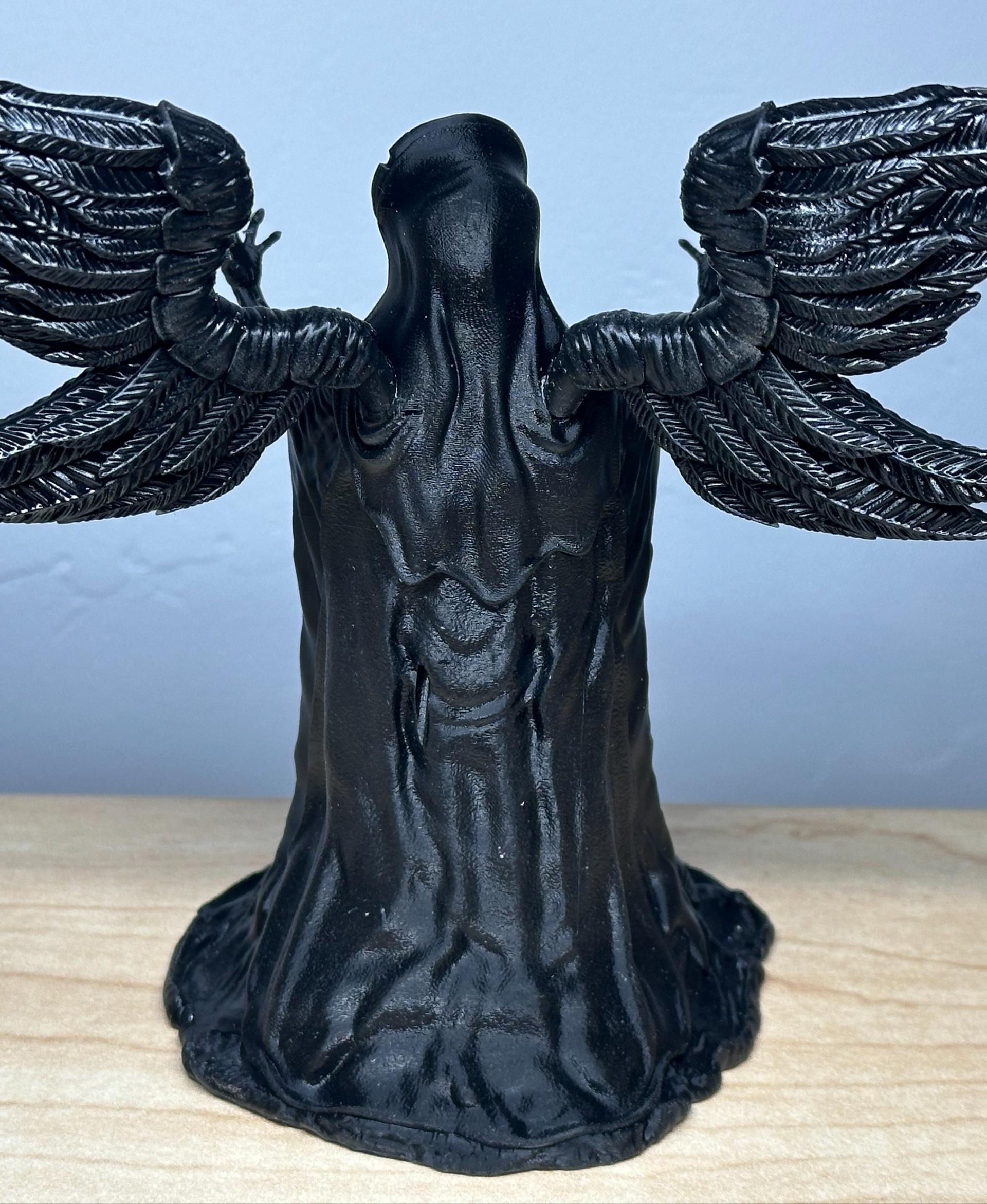 Angel of Death Figure (Pre-Supported) - Printer: Anycubic Photon Mono X 6Ks 
Resin: ABS-Like Resin Pro 2 (black) - 3d model