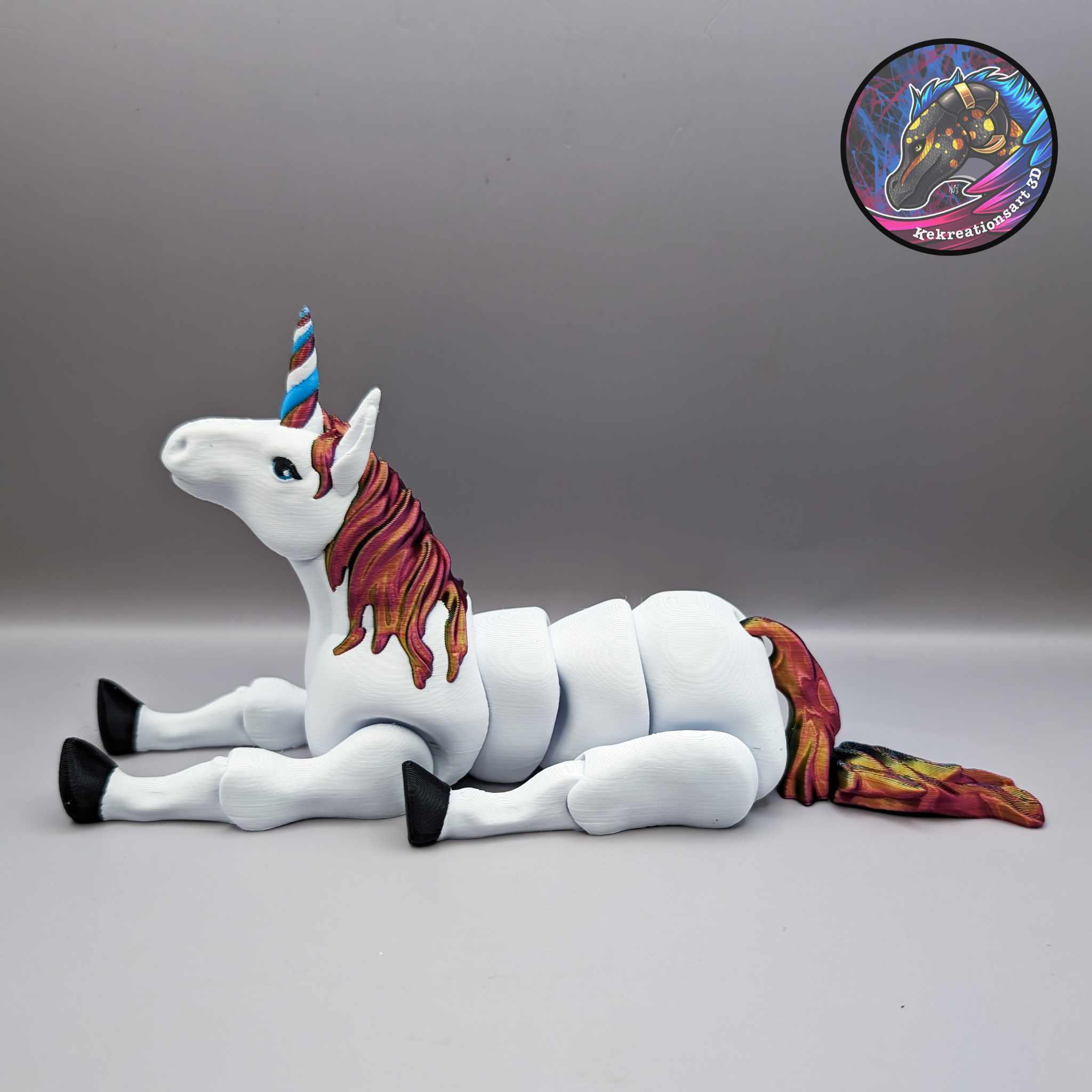 Flexi Unicorn 3d model