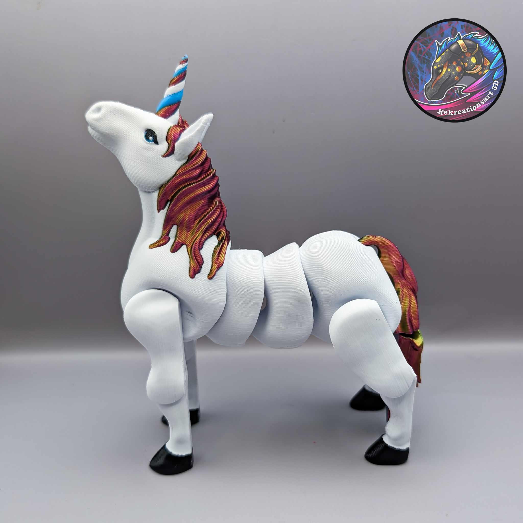 Flexi Unicorn 3d model