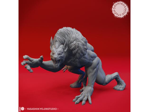 Draegloth - Tabletop MIniature 3d model