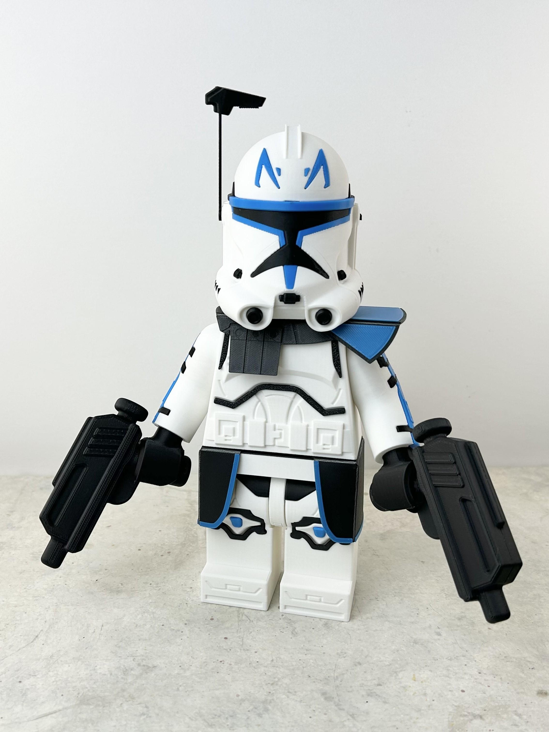 Captain Rex (6:1 LEGO 3d model