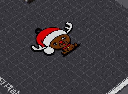 Christmas Pack: Reindeer III 3d model
