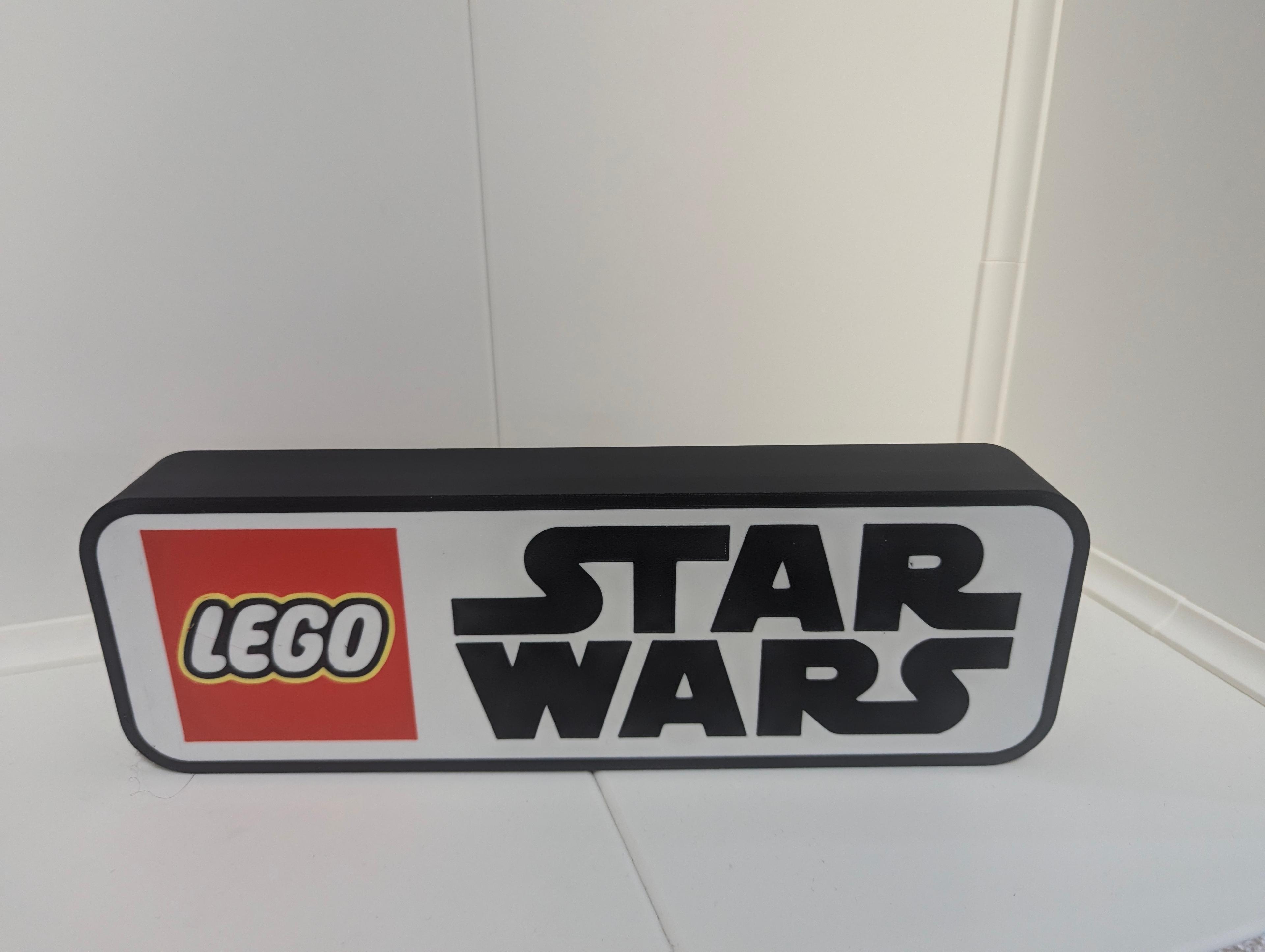 Lego Star Wars Lightbox 3d model