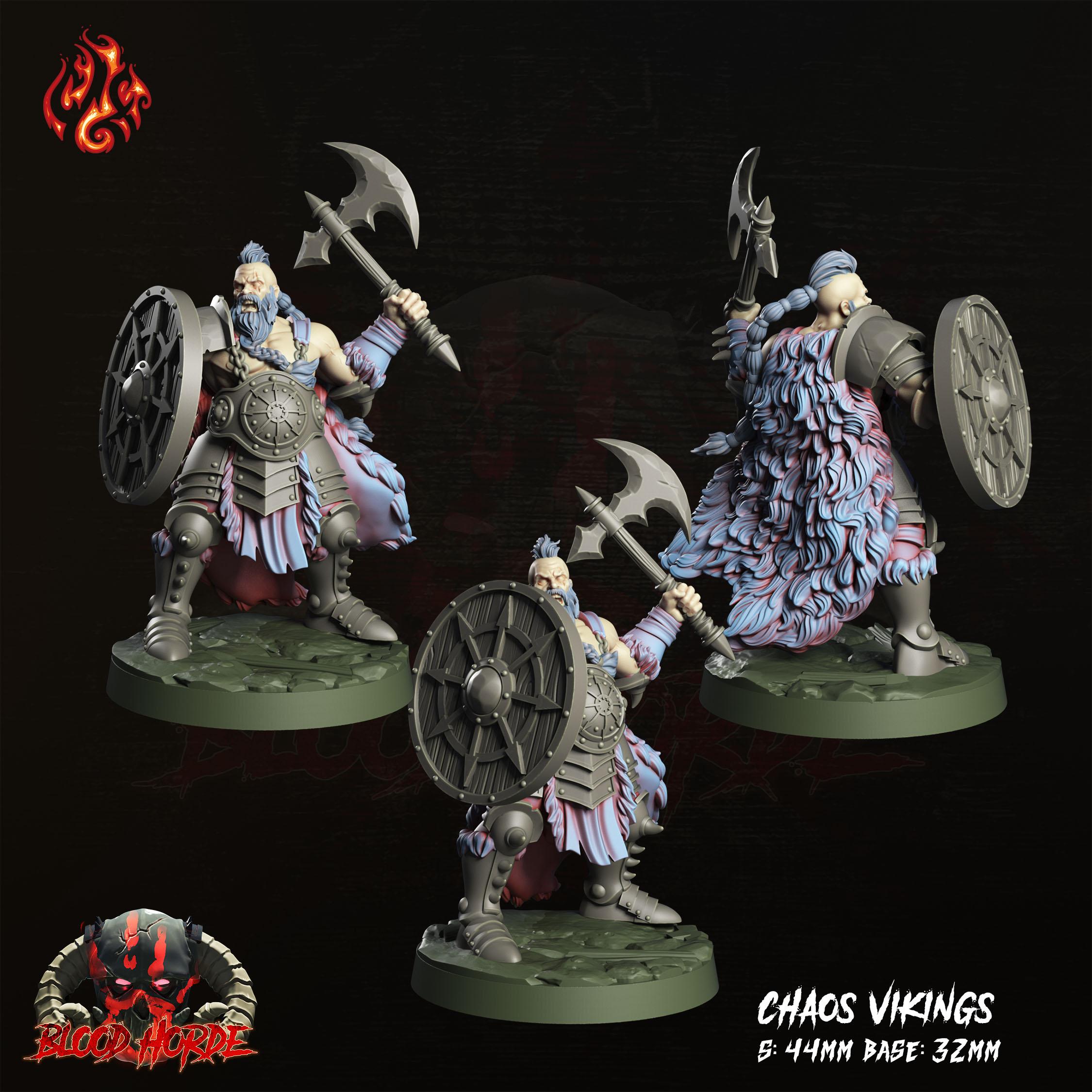 Chaos Vikings 3d model