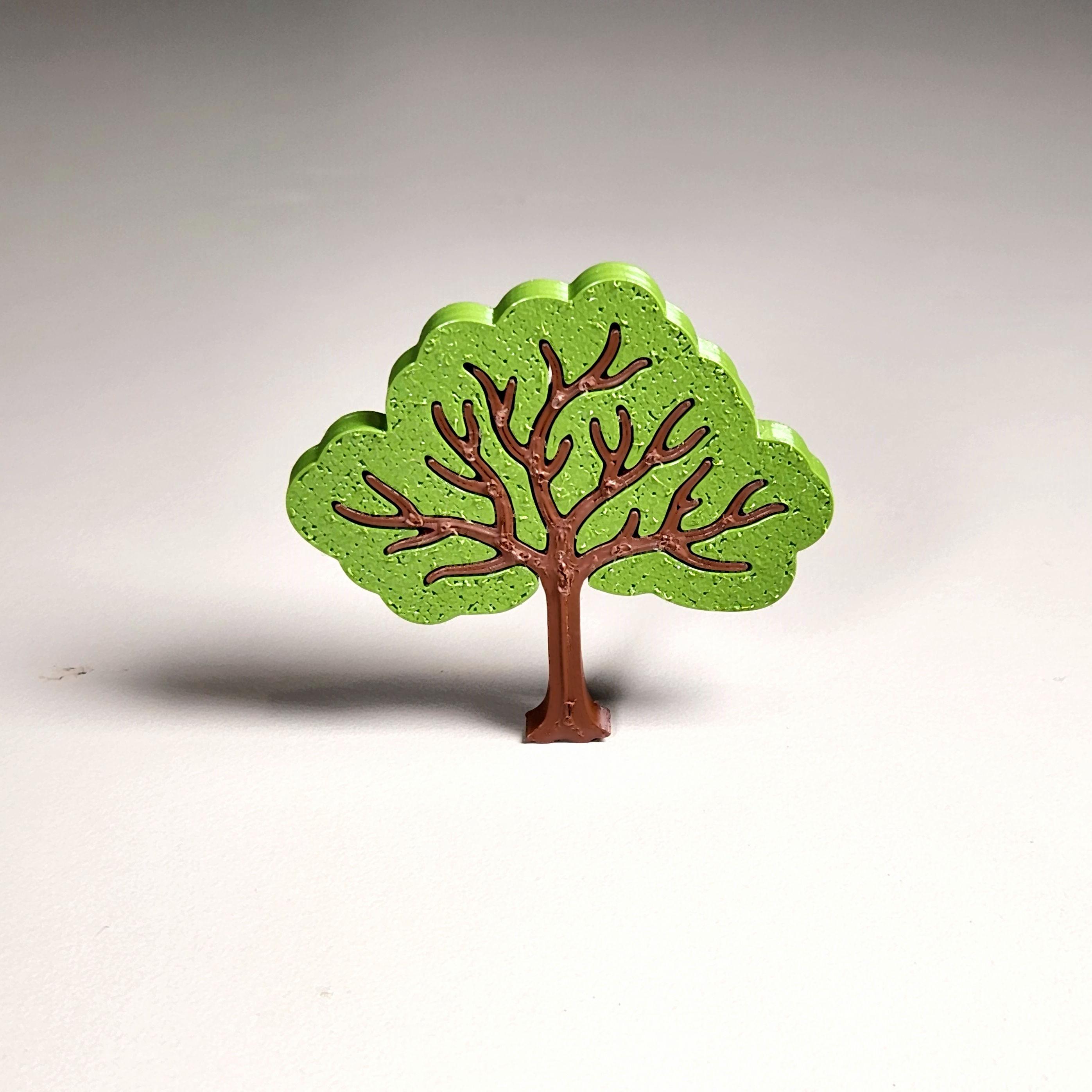 Mini Jigsaw Tree 3d model