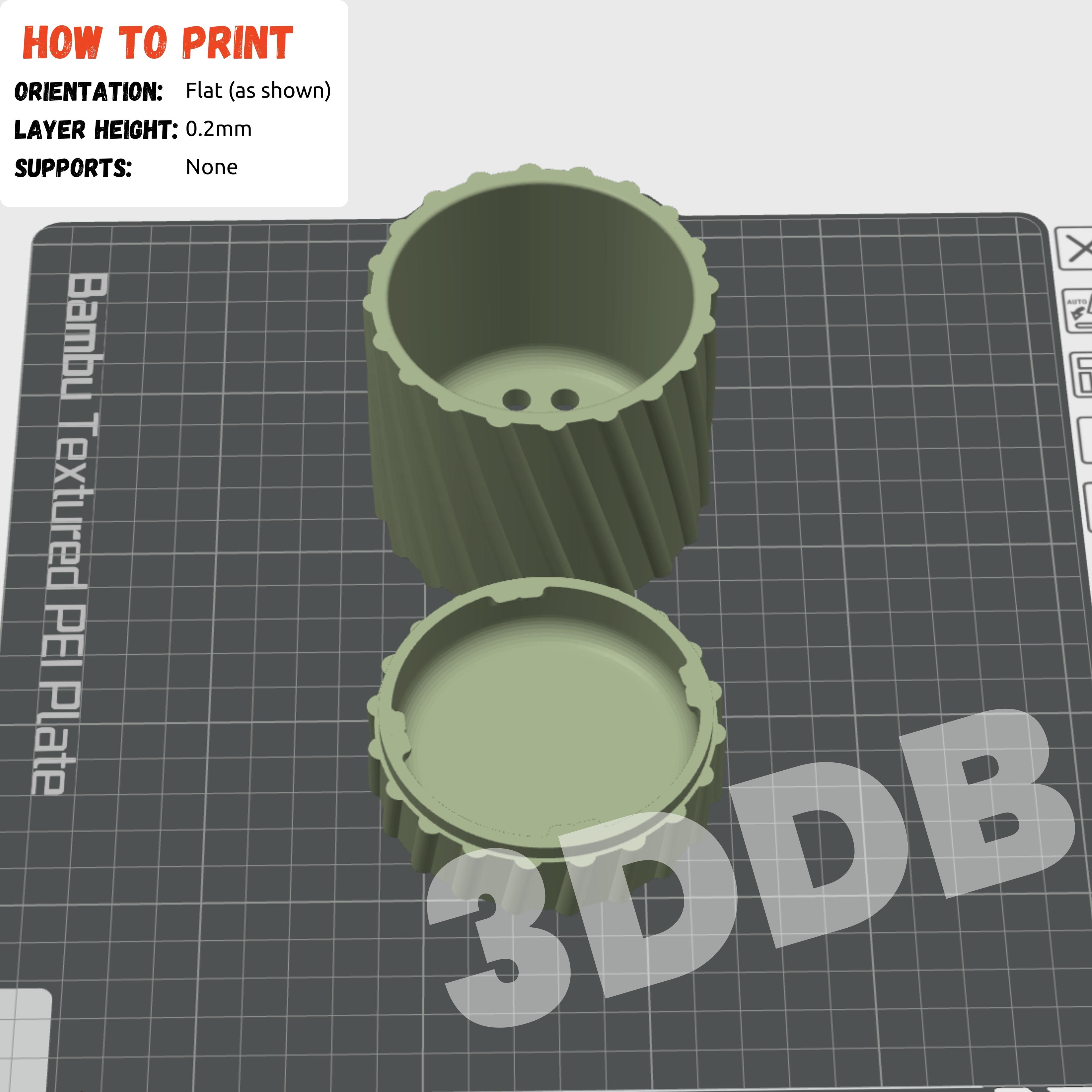 The "Rota" Wall Planter 3d model