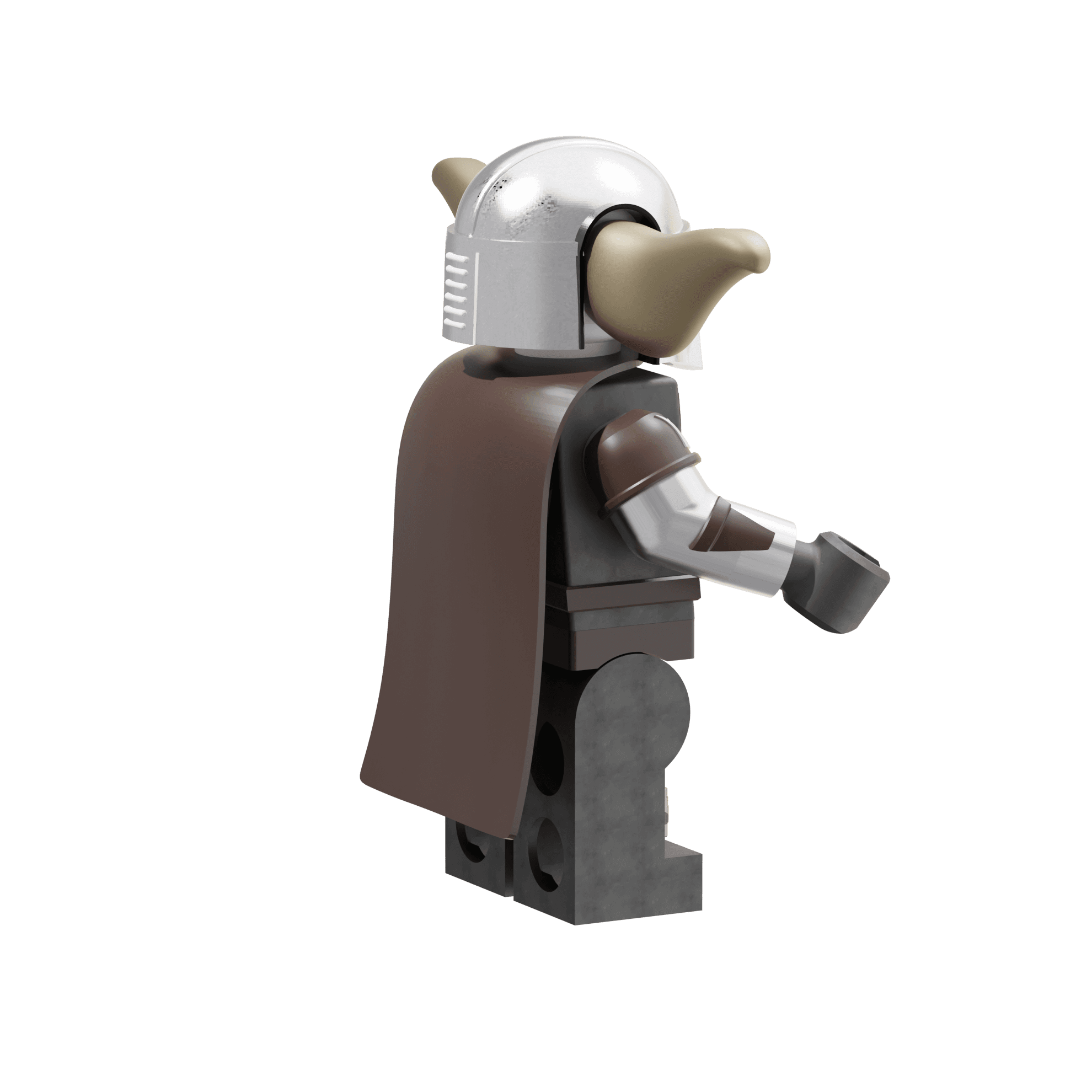 Grogulorian LEGO Figure 3d model