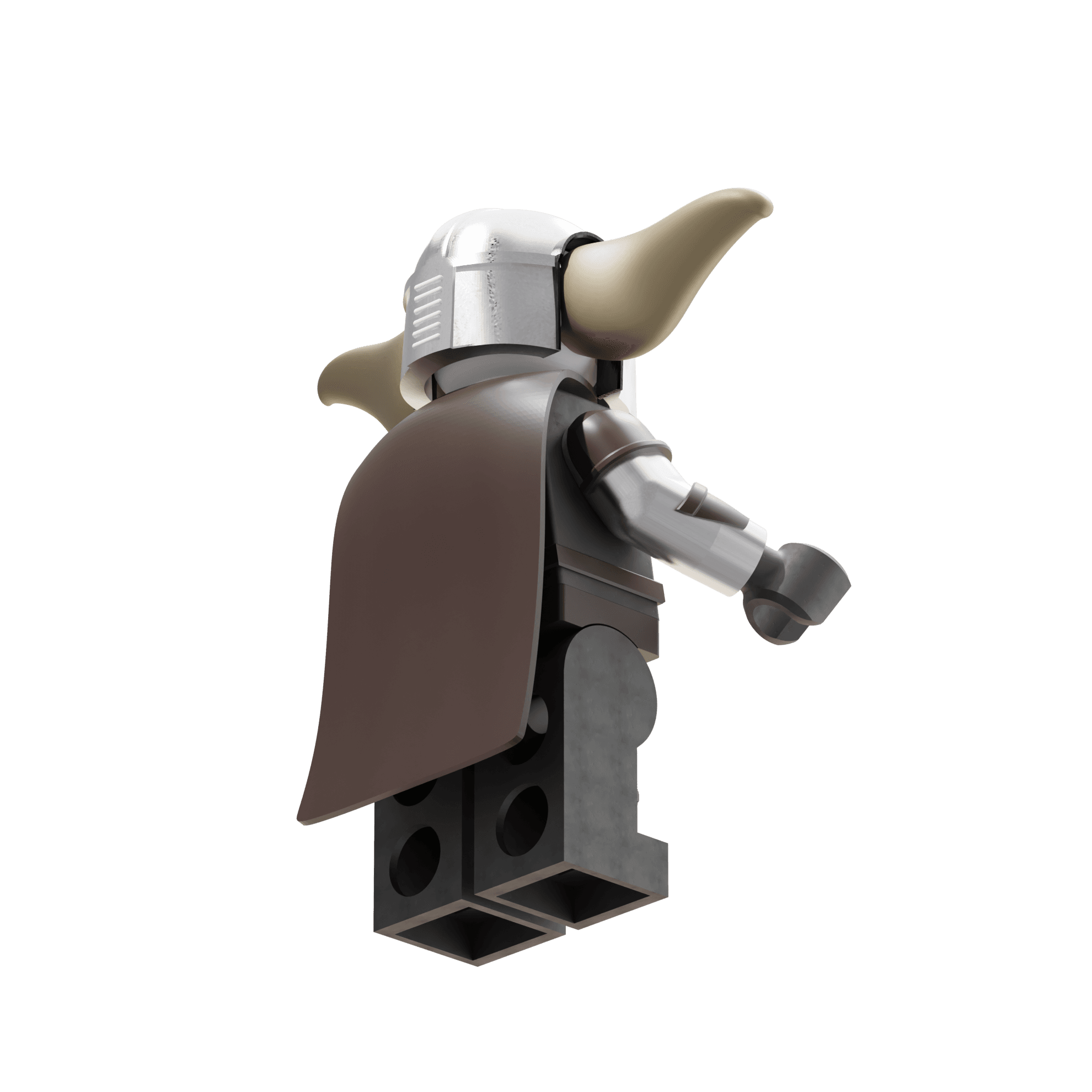Grogulorian LEGO Figure 3d model