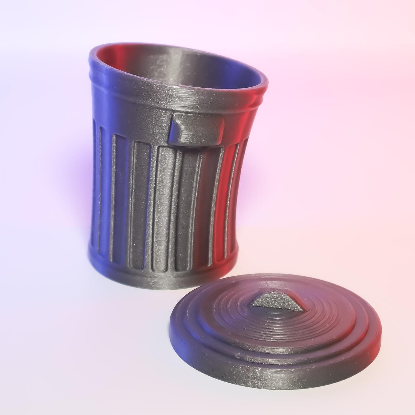   Mini Trash Can 3d model