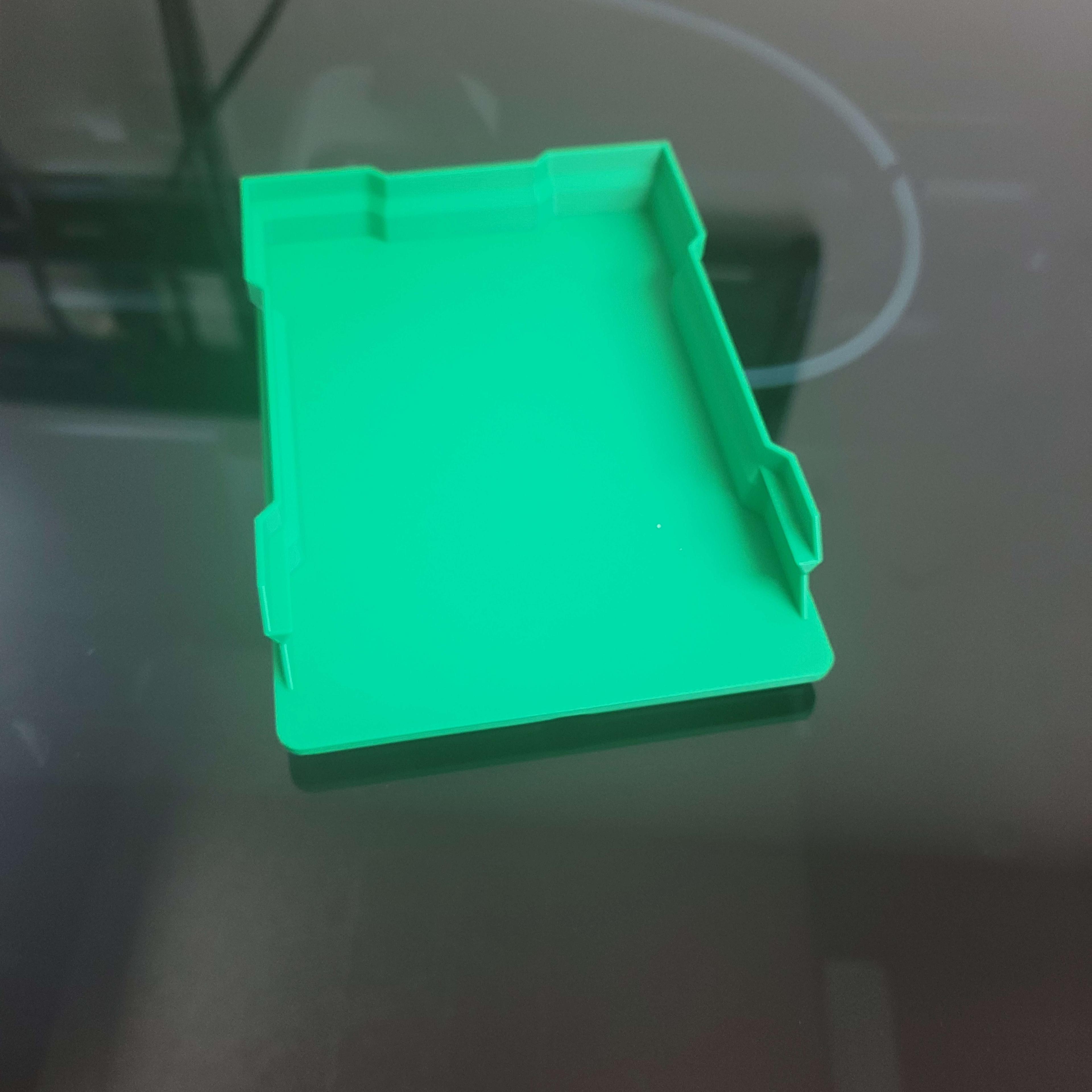 Gridfinity 2x3 Stackable box adapter 3d model