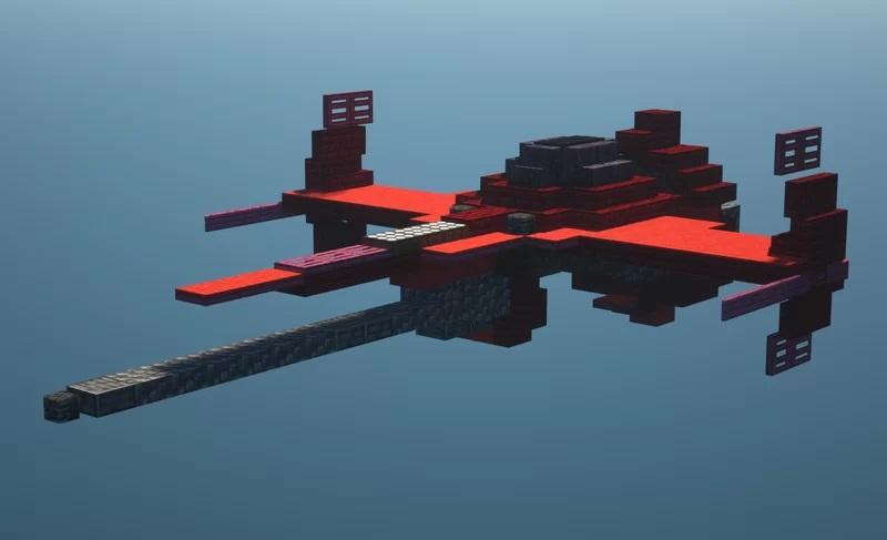 Minecraft Swordfish II 3d model