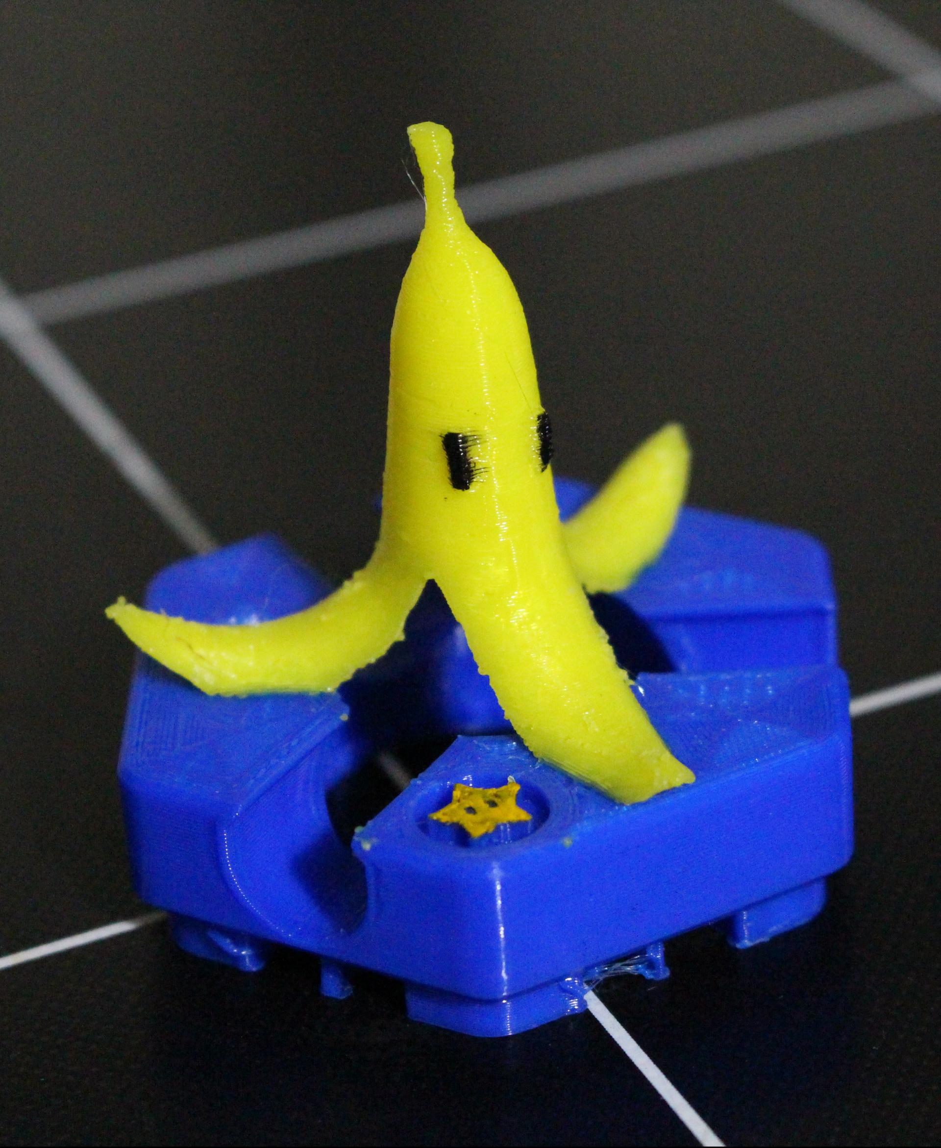 Hextraction Banana Peel Tile 3d model