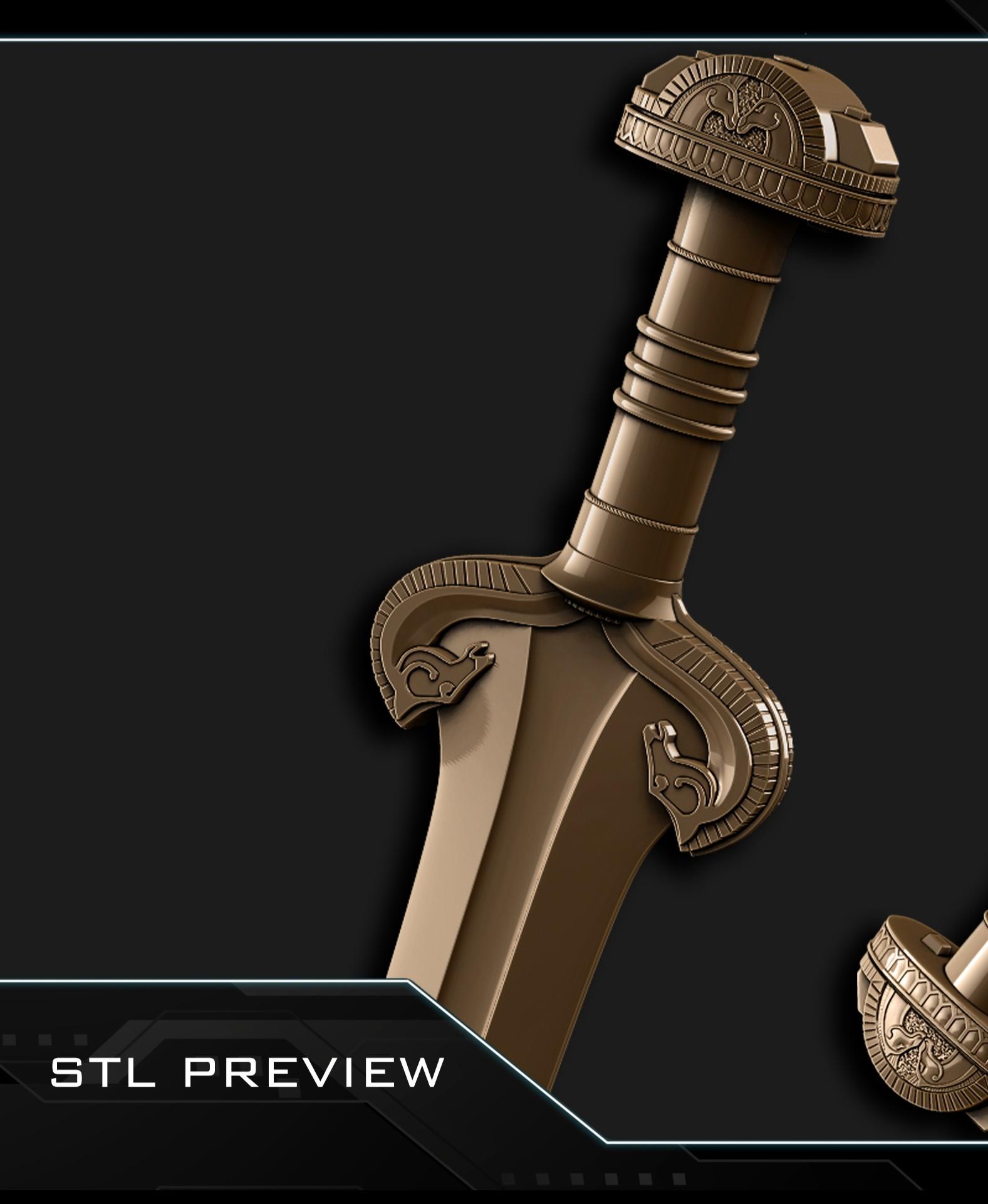 The sword of Eowyn 3d model
