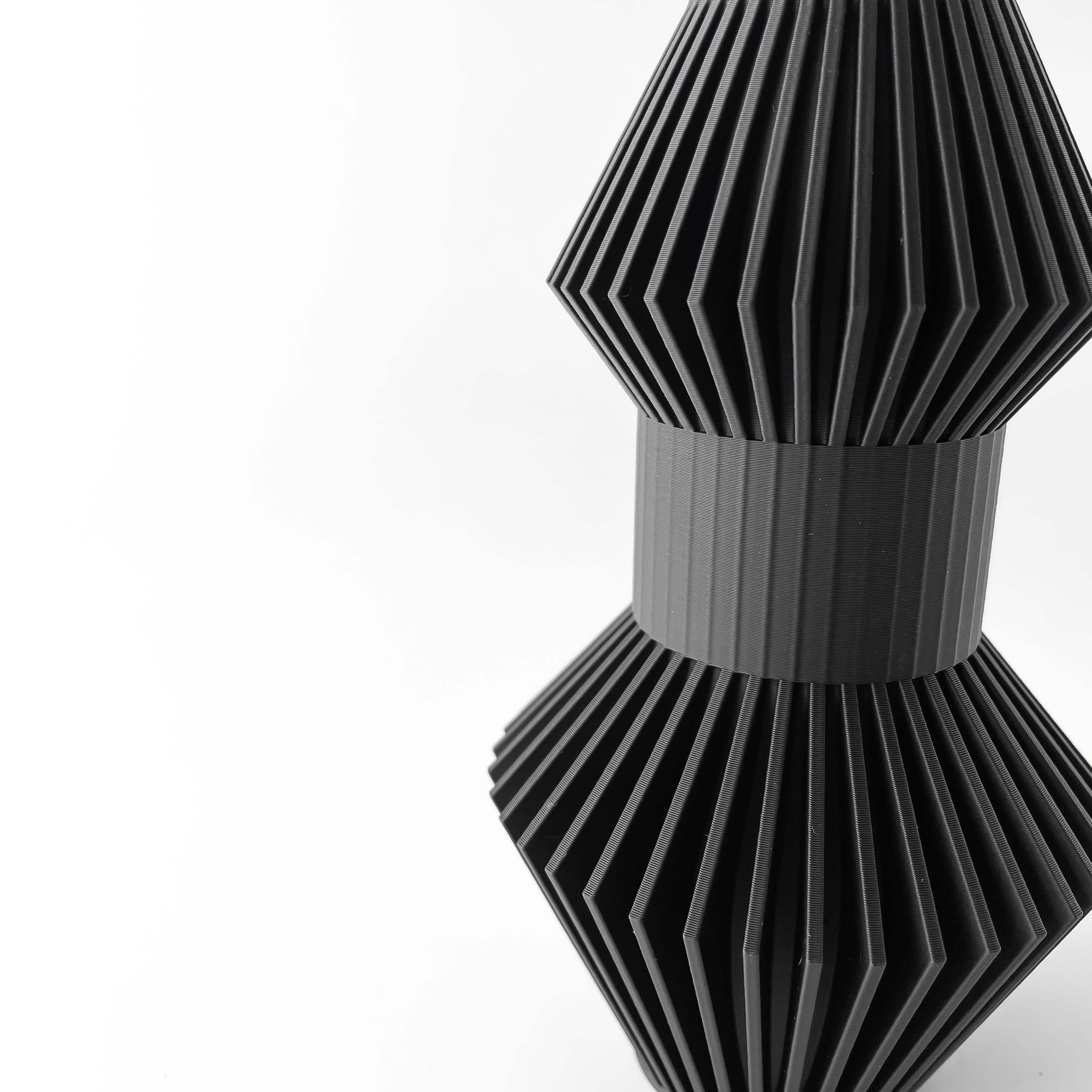 The Anter Vase, Modern and Unique Home Decor for Dried and Flower Arrangements  | STL File 3d model