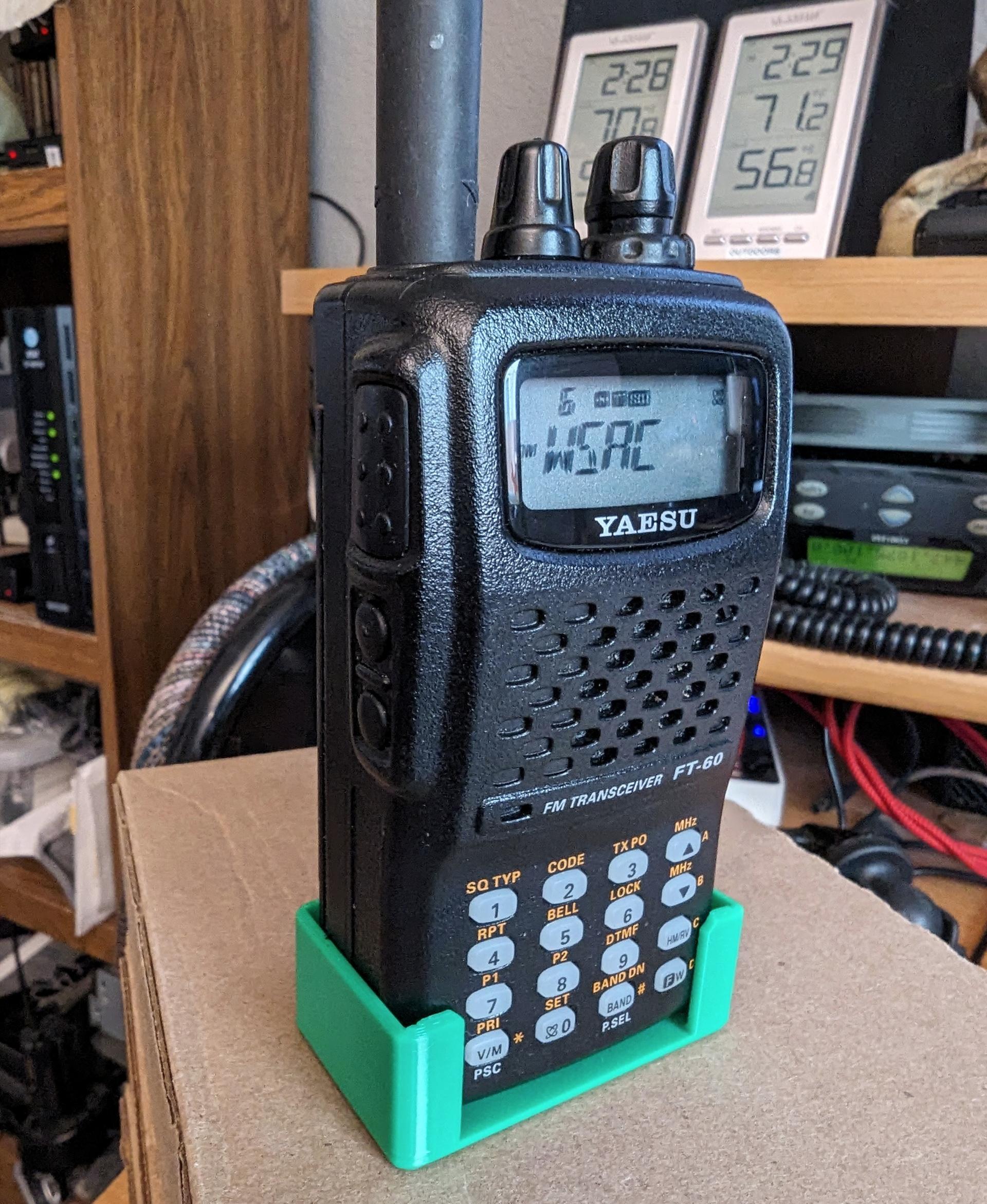 Yaesu FT-60 stand.stl 3d model