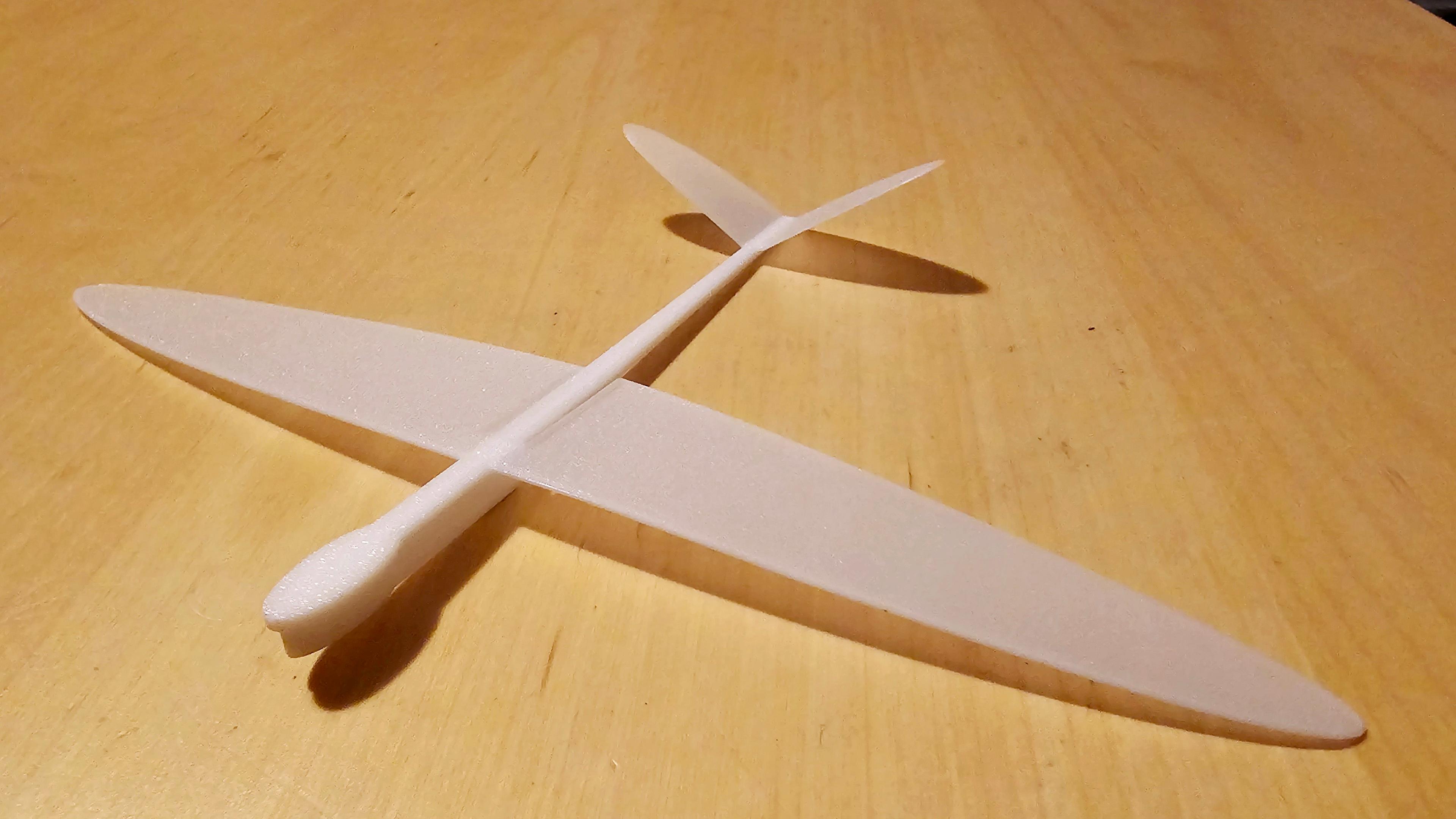 Small V-Tail Indoor Glider 3d model