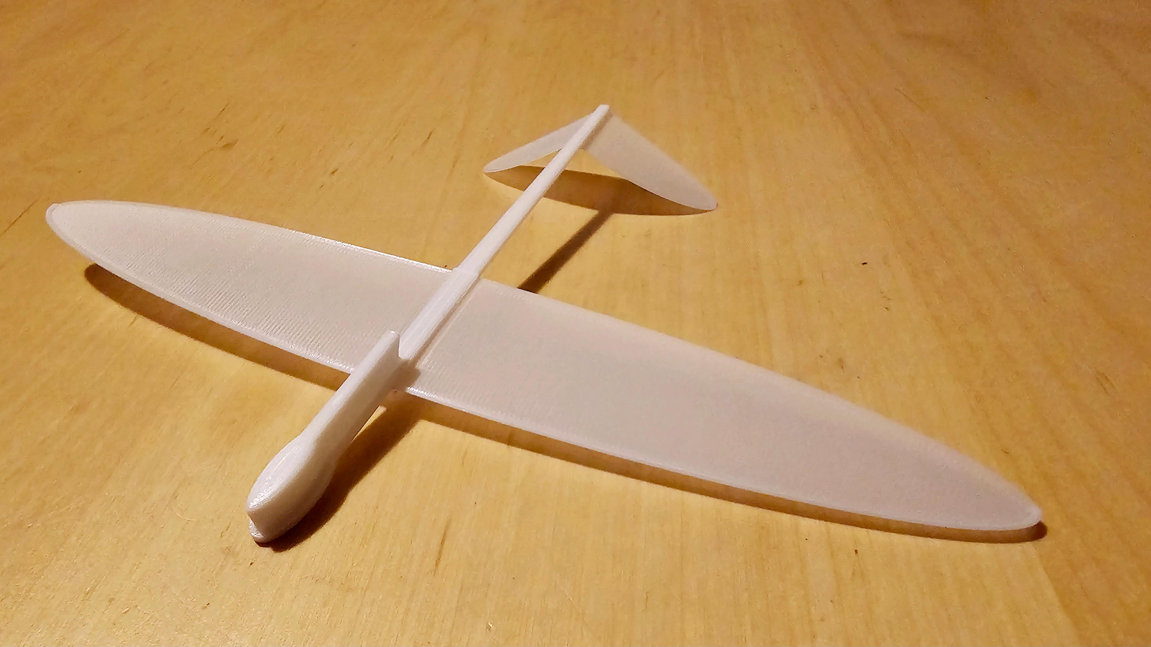 Small V-Tail Indoor Glider 3d model