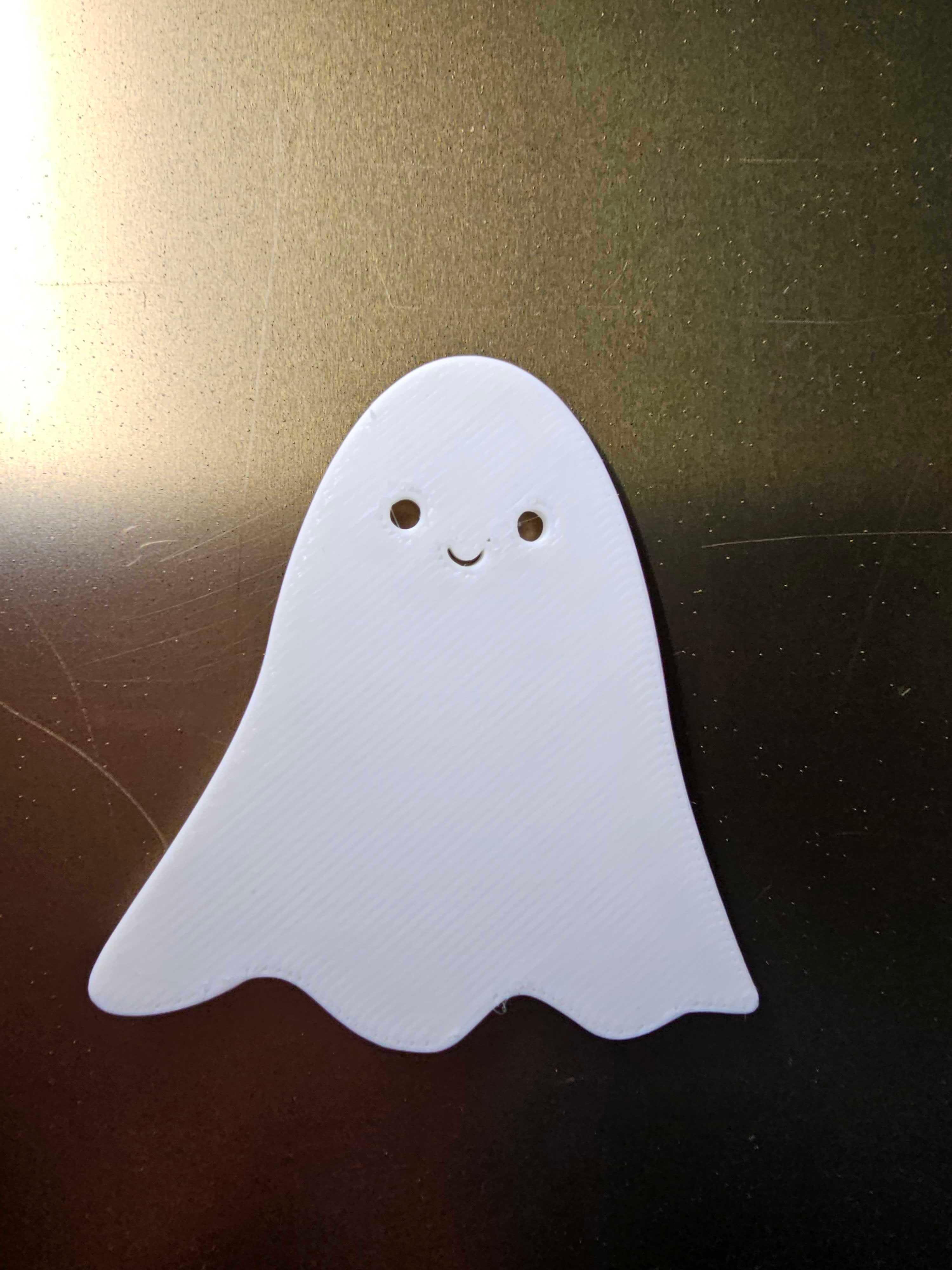 Kawaii Ghost | Cute ghost magnet for Halloween 3d model