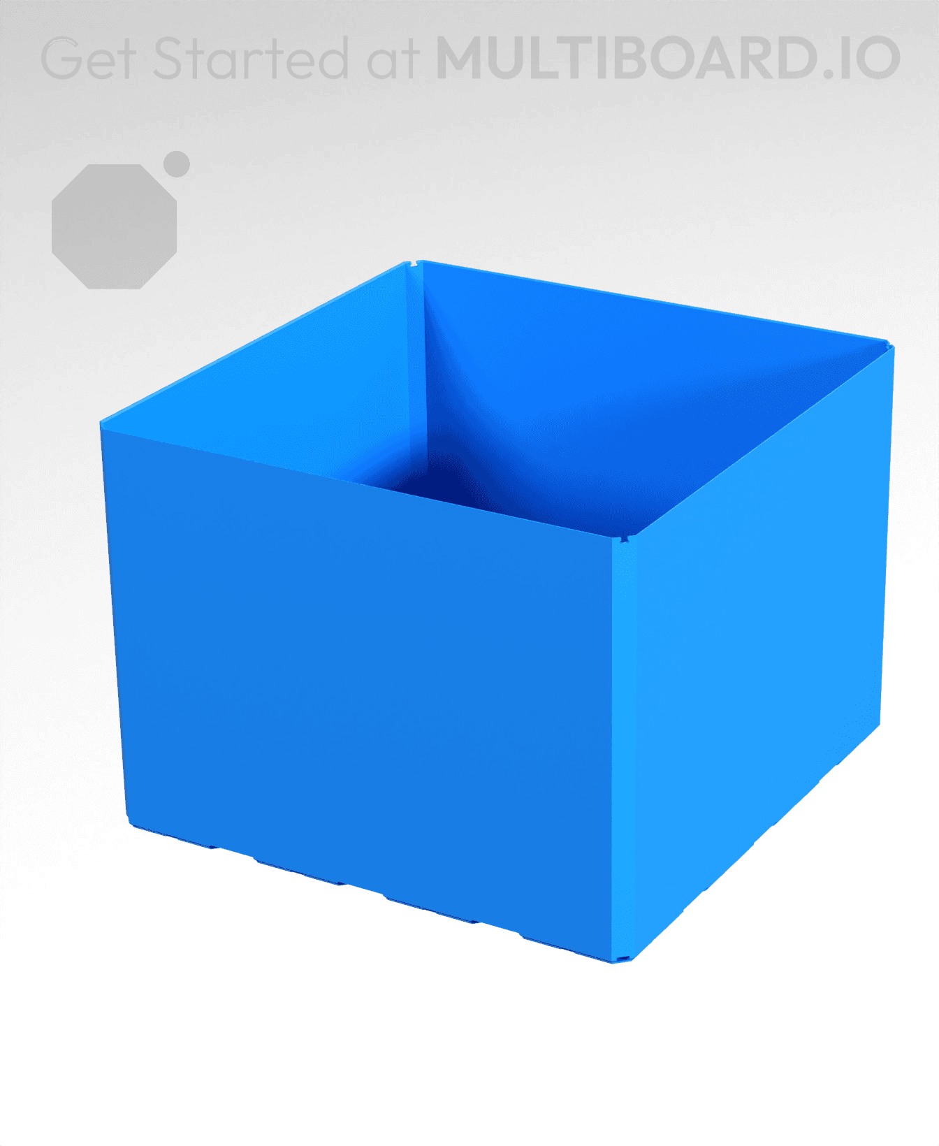 4x4x3 - Bin - Multibin Insert 3d model