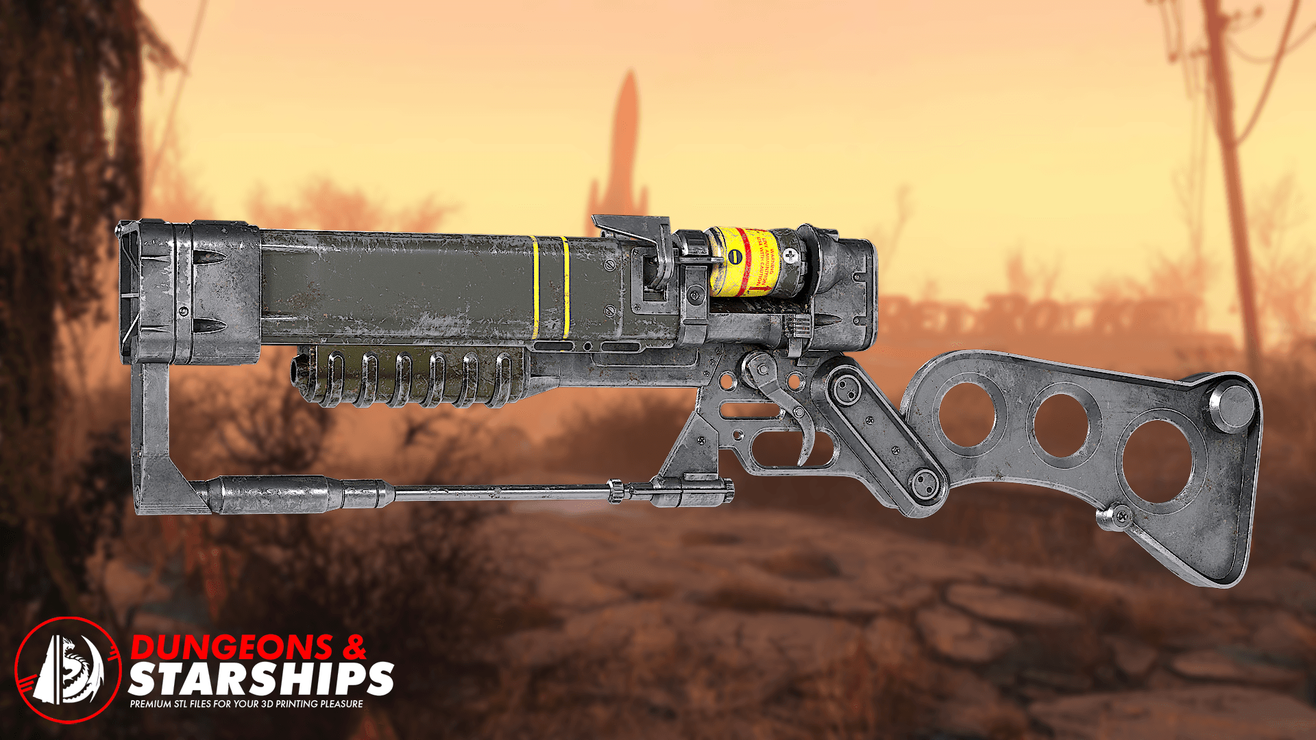 Laser Rifle - Fallout  3d model