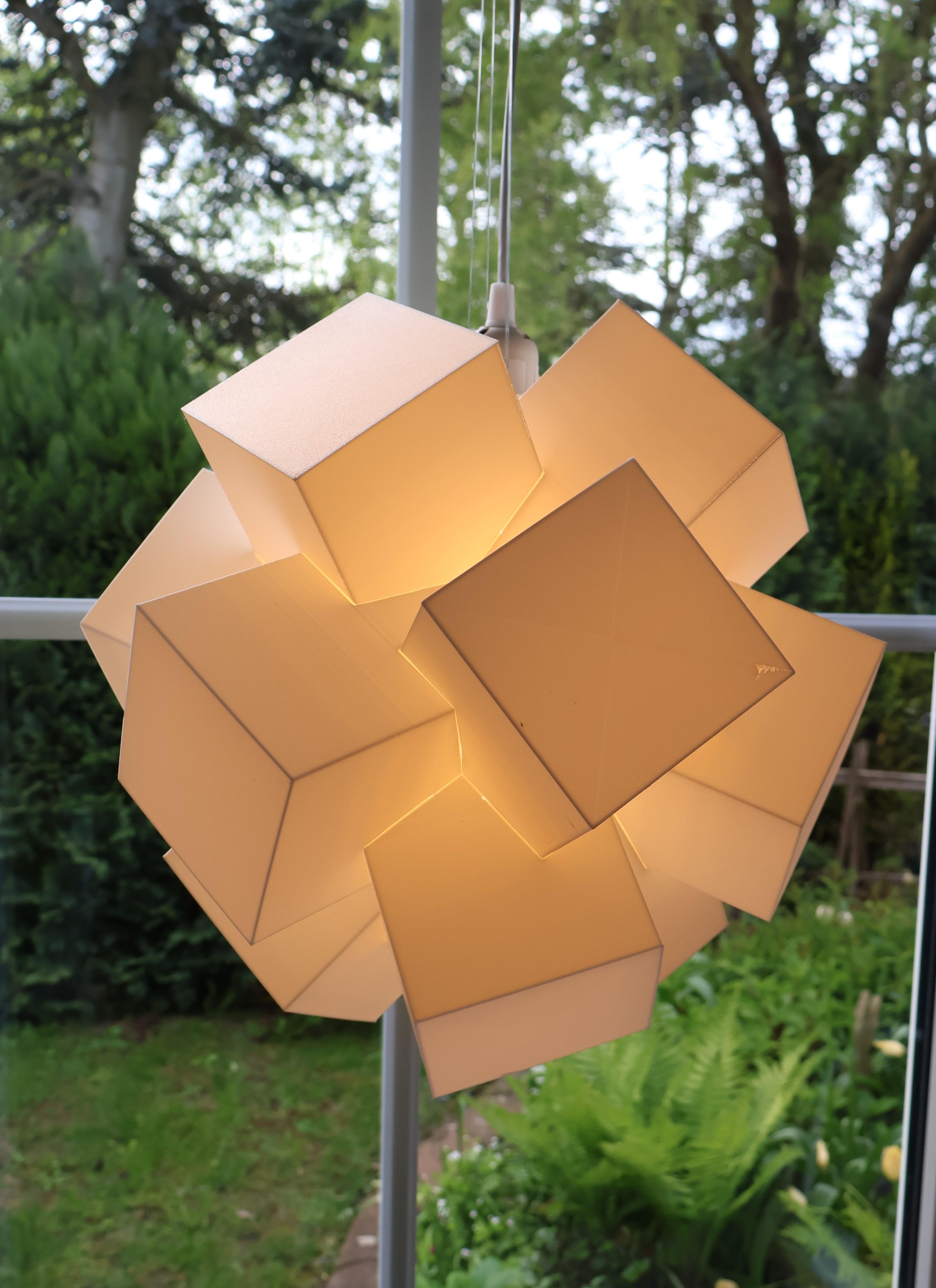 Cube Lamp 3d model