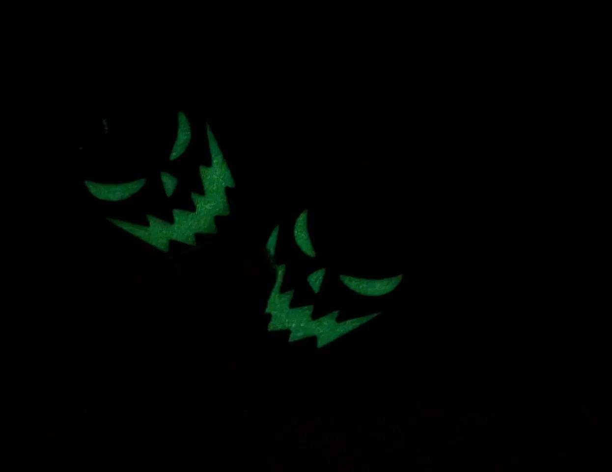 What's Up, Jack? Spooky Glow Effect Earrings - Halloween jewelry, art, spooky accessories 3d model