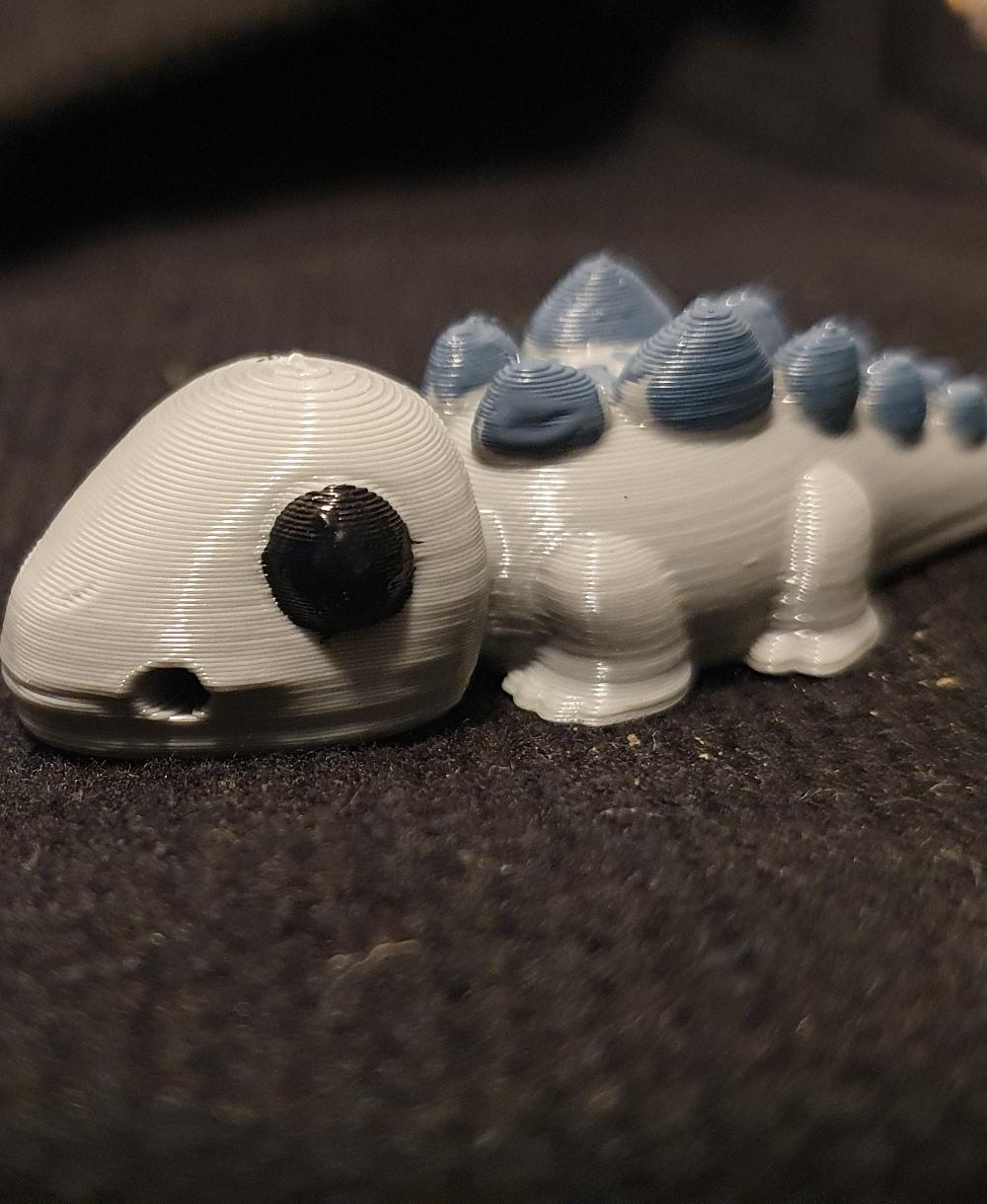 Stegosaurus Keychain 3d model