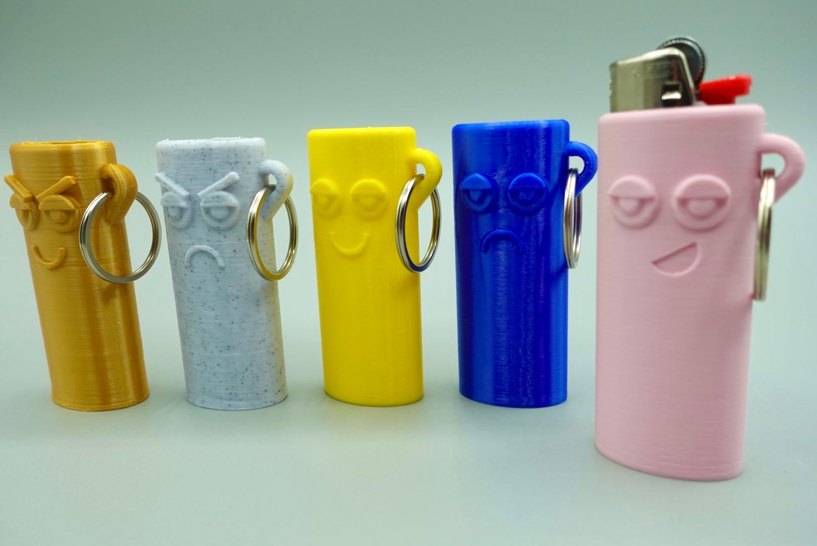 Chill Buddy Bic Classic Cases + Keychains 3d model
