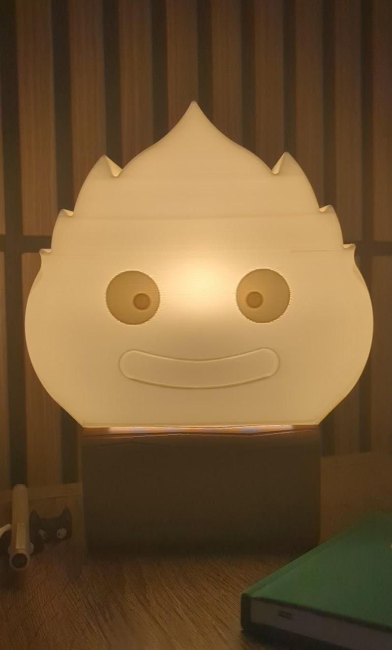 Calcifer Lamp 3d model