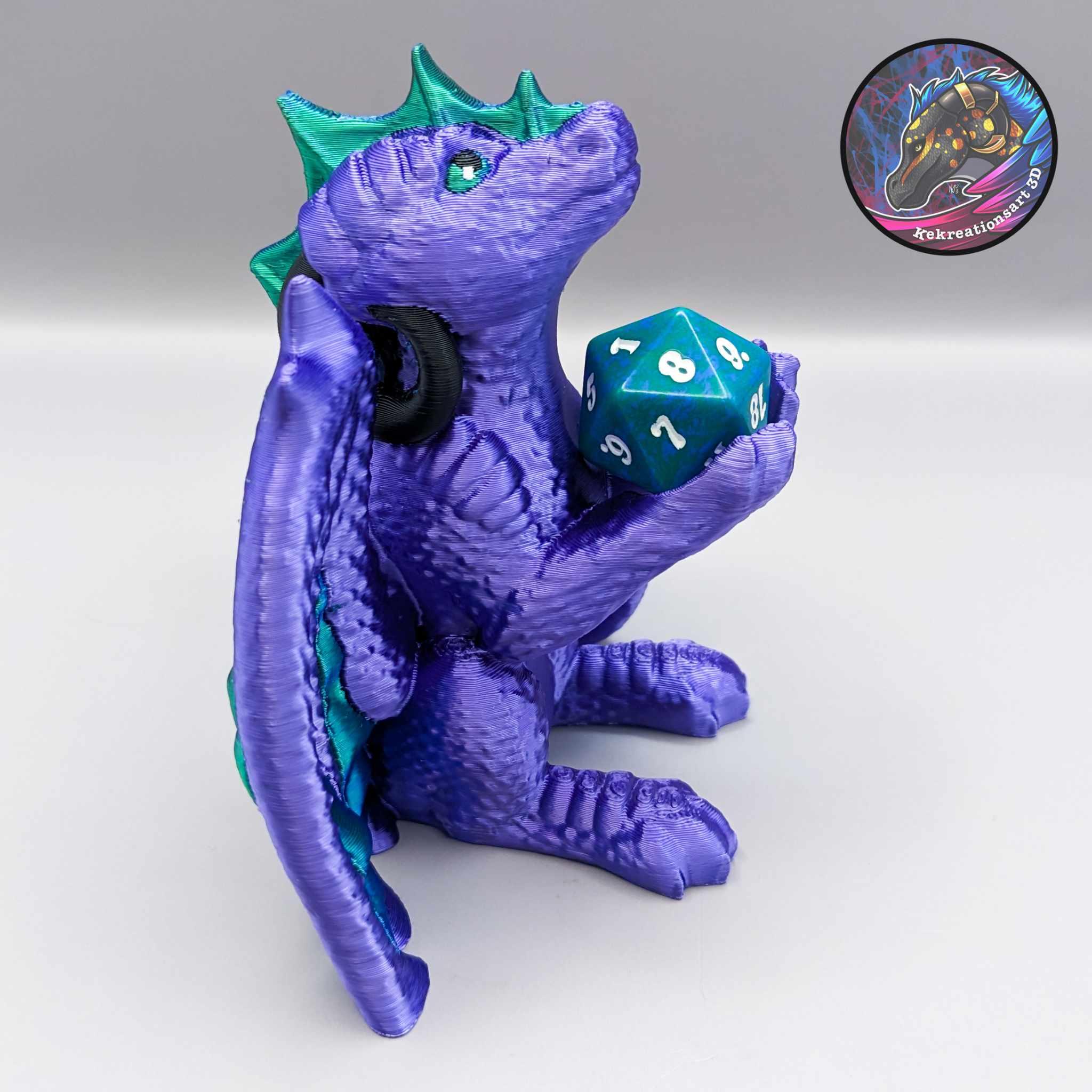 Dragon Paws Dice Guardian 3d model