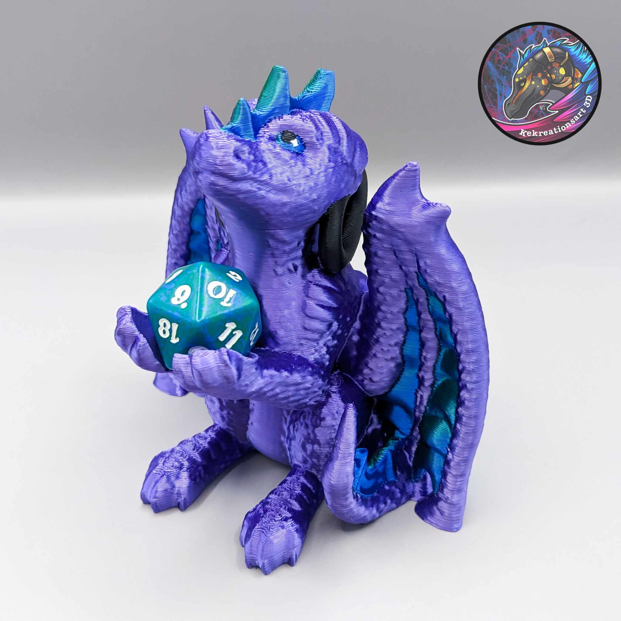 Dragon Paws Dice Guardian 3d model