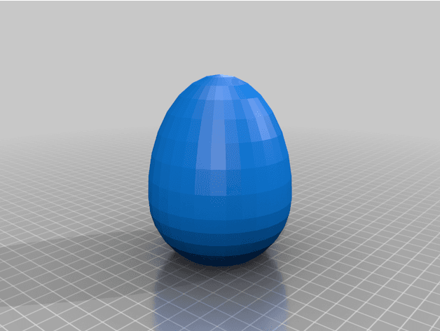 Egg light 3d model