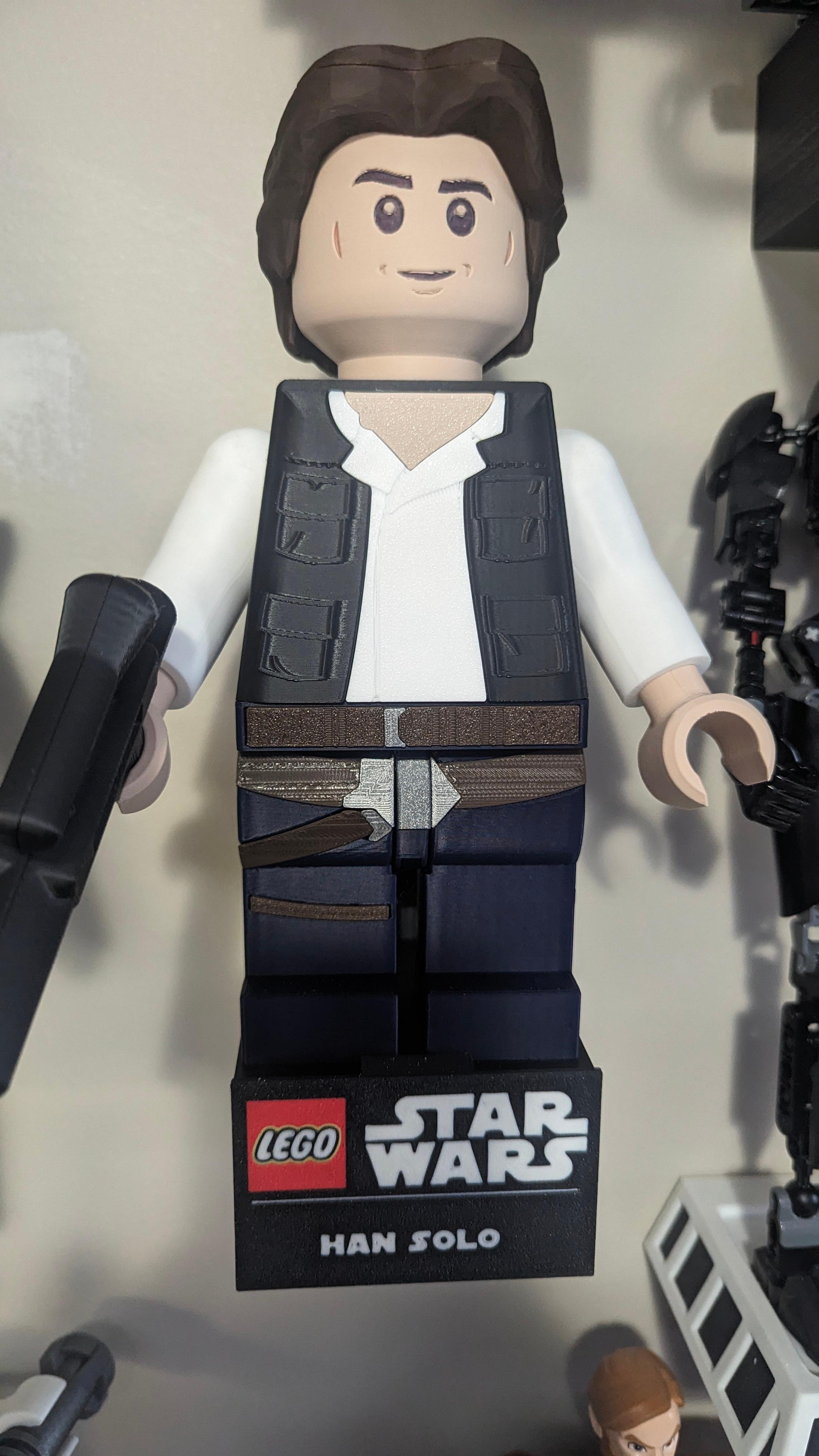 Han Solo Nameplate 3d model