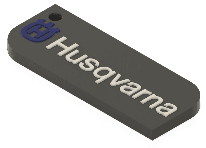 Keychain: Husqvarna II 3d model