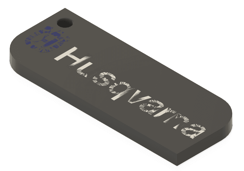 Keychain: Husqvarna II 3d model