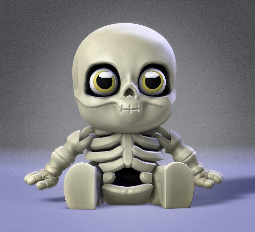 Baby Flexi Skeleton 3d model