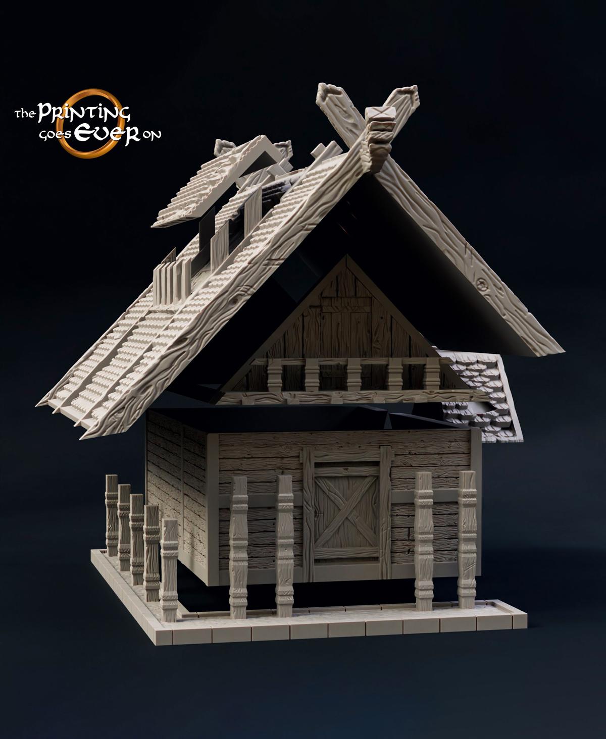 Ridermercia House 3d model